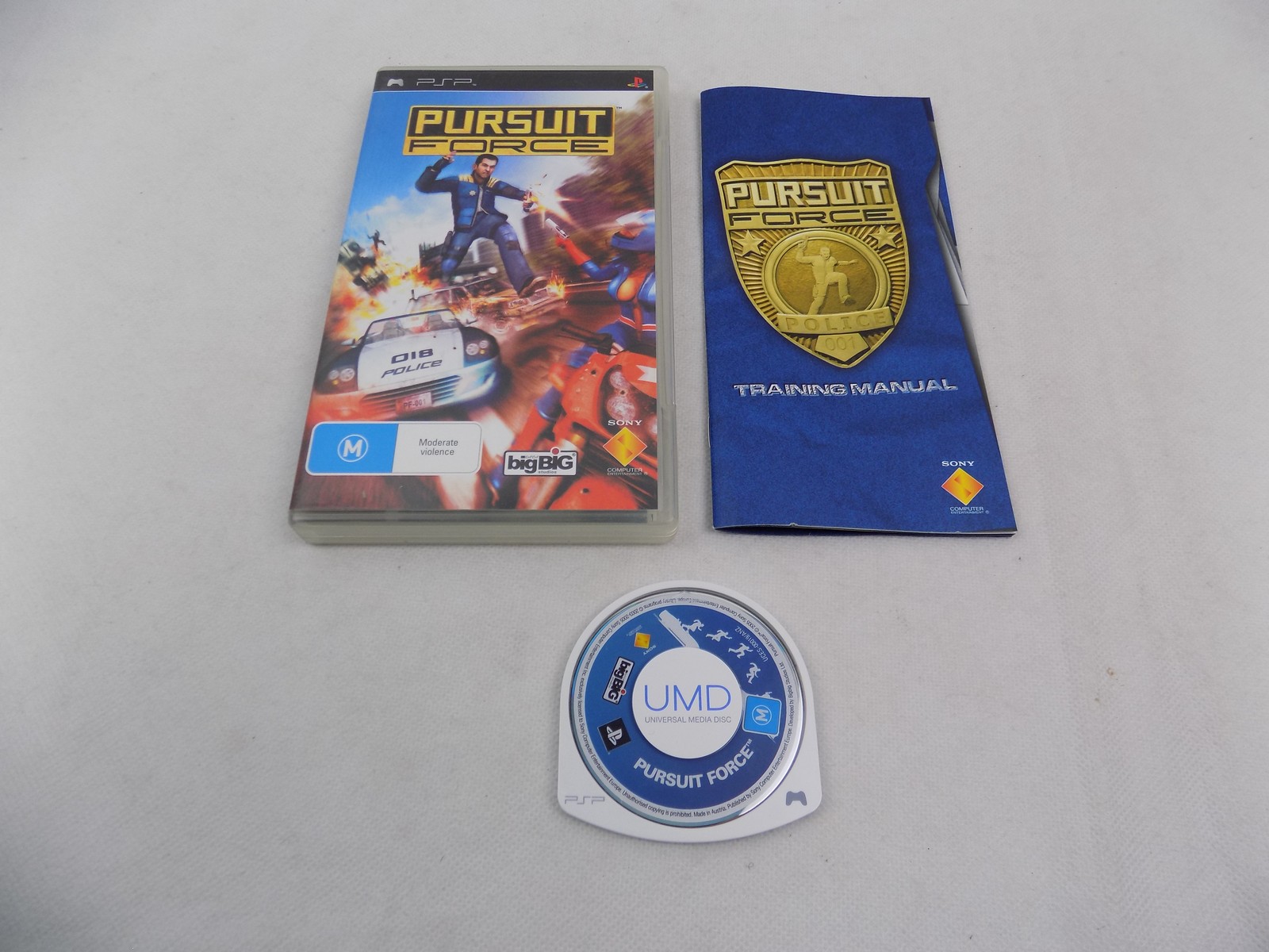 Playstation Portable PSP Pursuit Force – Inc Manual Free Postage -  Starboard Games