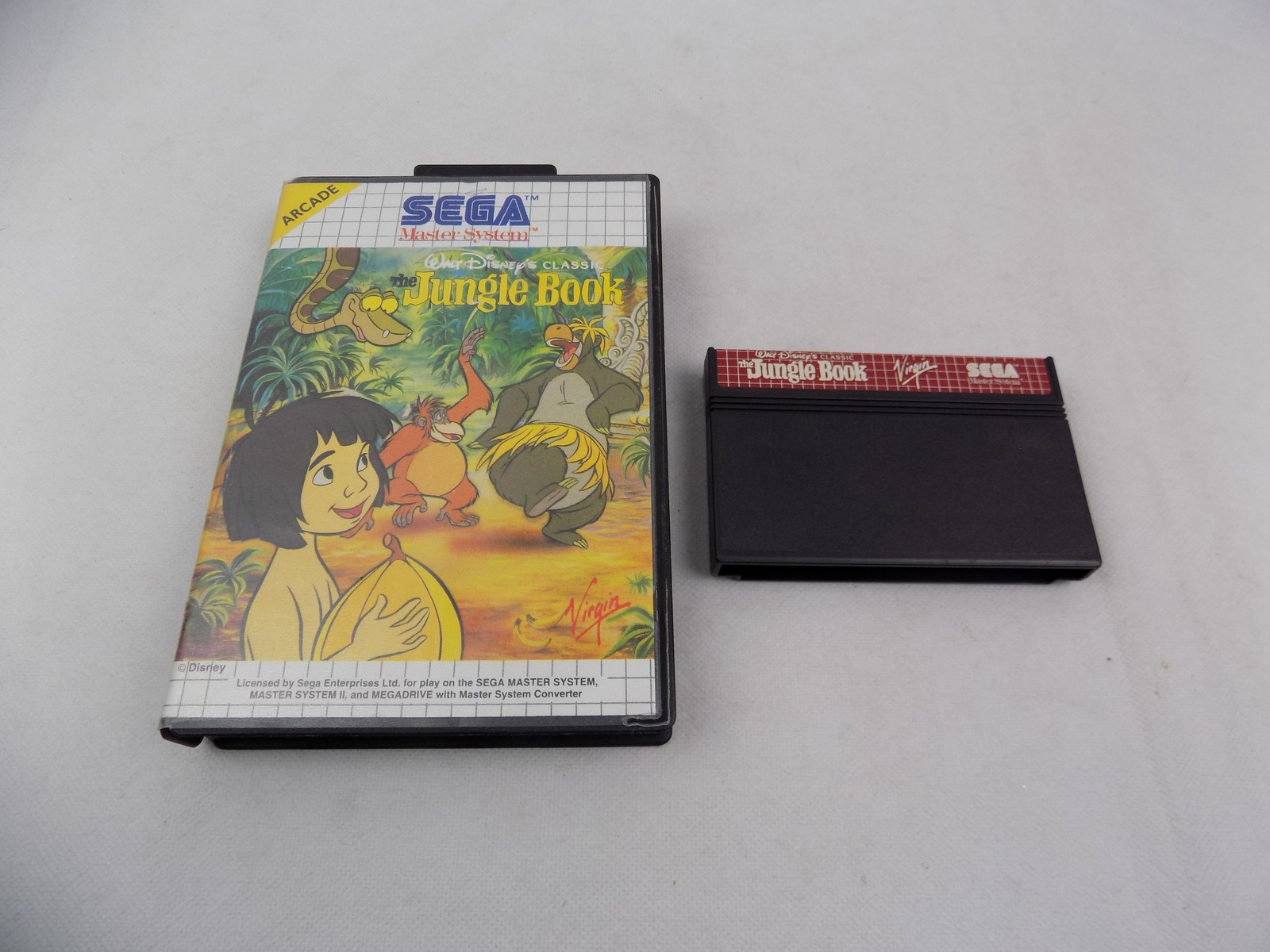 Boxed Sega Master System Jungle Book - Inc Manual Free Postage