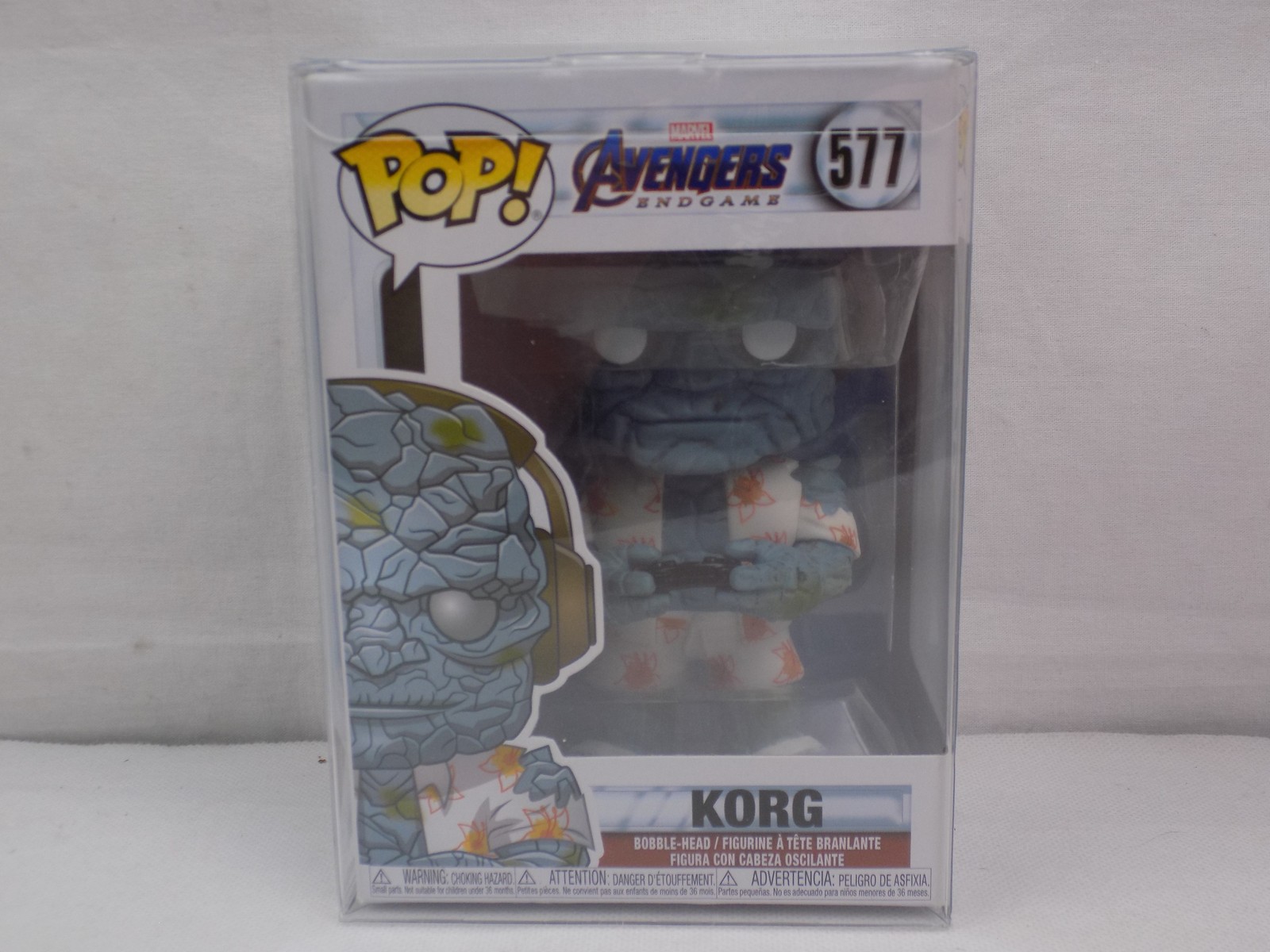 Brand New Funko Avengers Endgame Korg 577 Pop Figure - Starboard Games