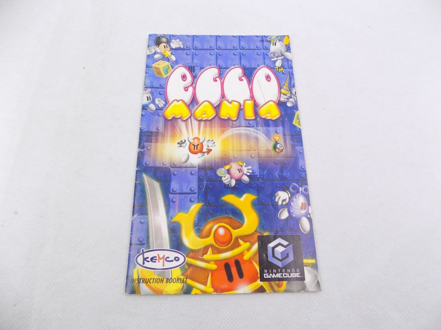 Nintendo GameCube Eggo Mania Manual Only