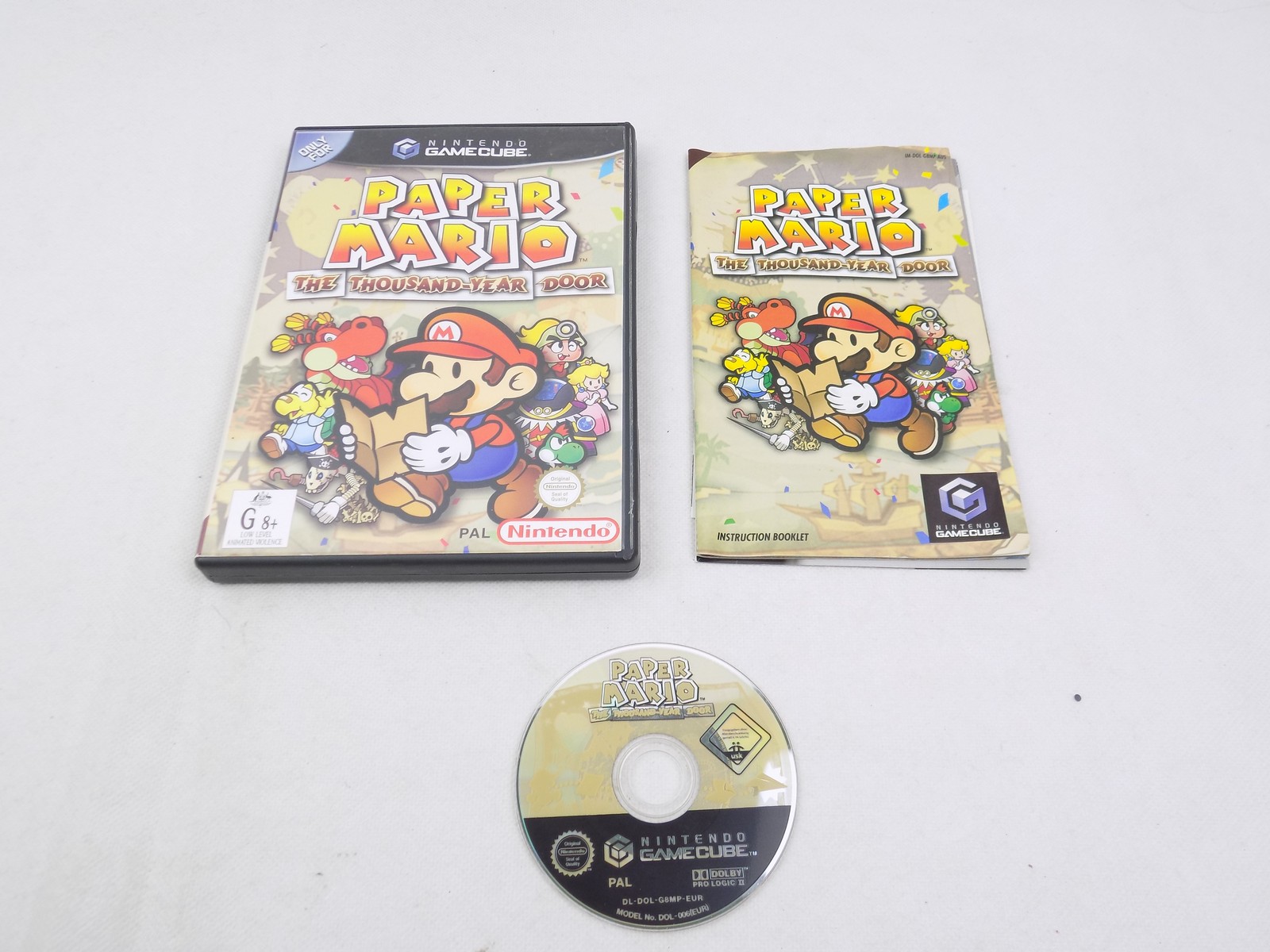 paper mario the thousand year door disc