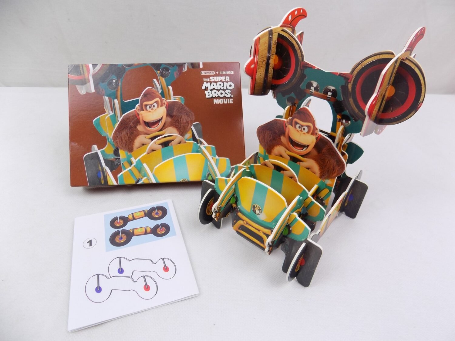Brand New Super Mario Bros. Movie 3D Puzzle Maccas McDonald Donkey