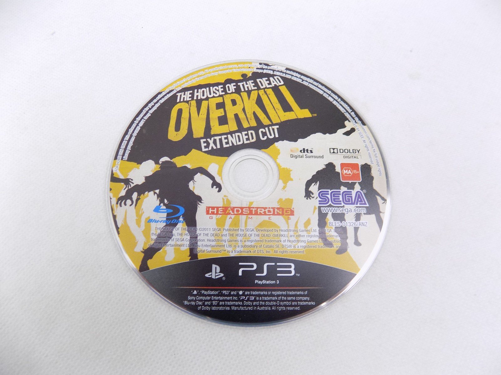 PS3 THE HOUSE of the dead OVERKILL extended cut completo pal EUR 55,00 PS3 THE HOUSE of the dead OVERKILL extended cut completo pal EUR 55,00