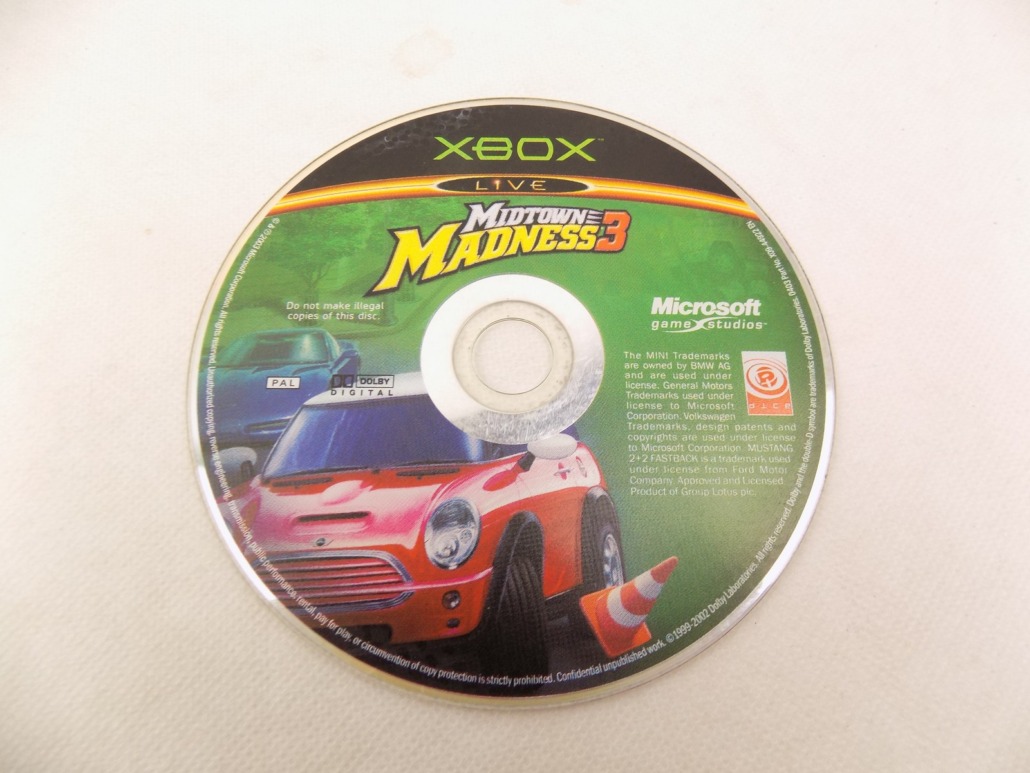 Mint Disc Only Xbox Original Midtown Madness 3 – Free Postage V-85 -  Starboard Games