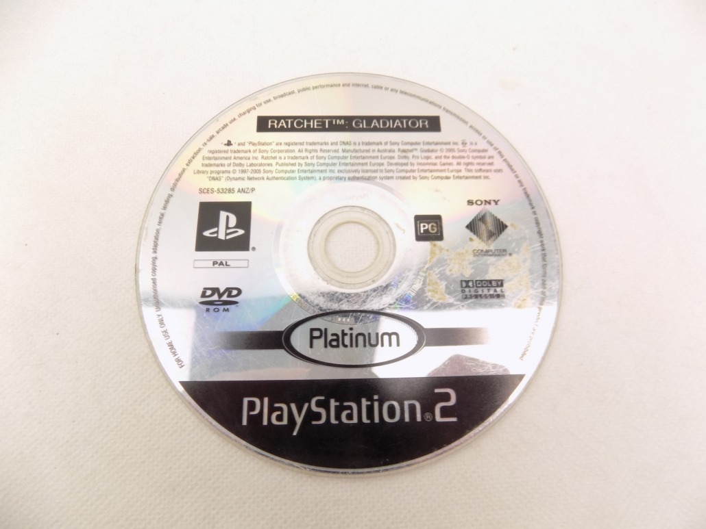 Mint Disc Only Playstation 2 PS2 Platinum Ratchet Gladiator – Free ...