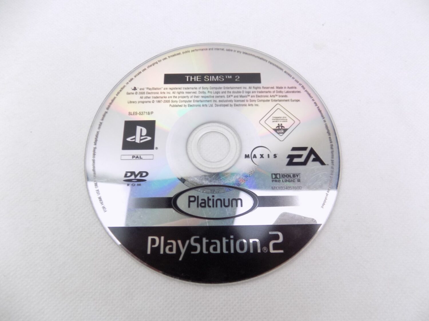 Mint Disc Only Playstation 2 PS2 The Sims 2 – Free Postage V-285 ...