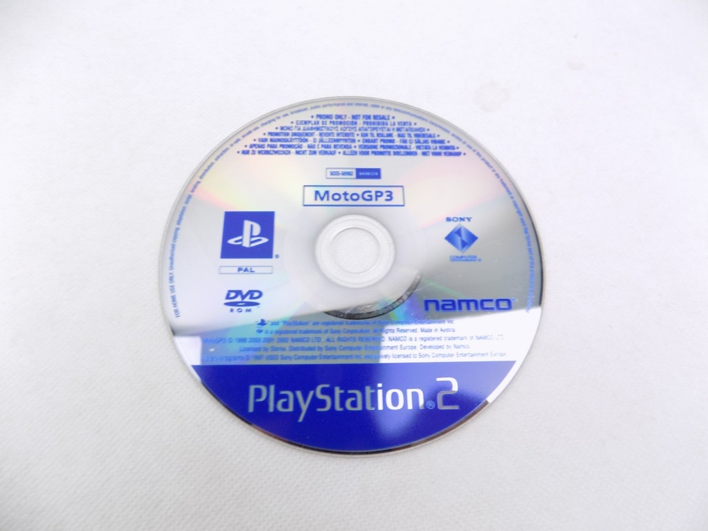 Mint Disc Only Playstation 2 PS2 Promo MotoGP3 – Free Postage V-302 ...