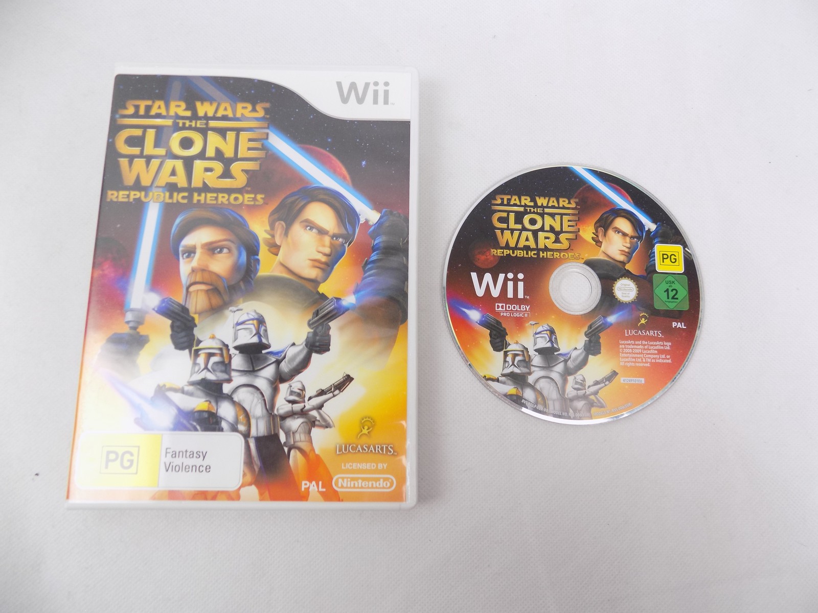 Clone wars 2024 republic heroes wii