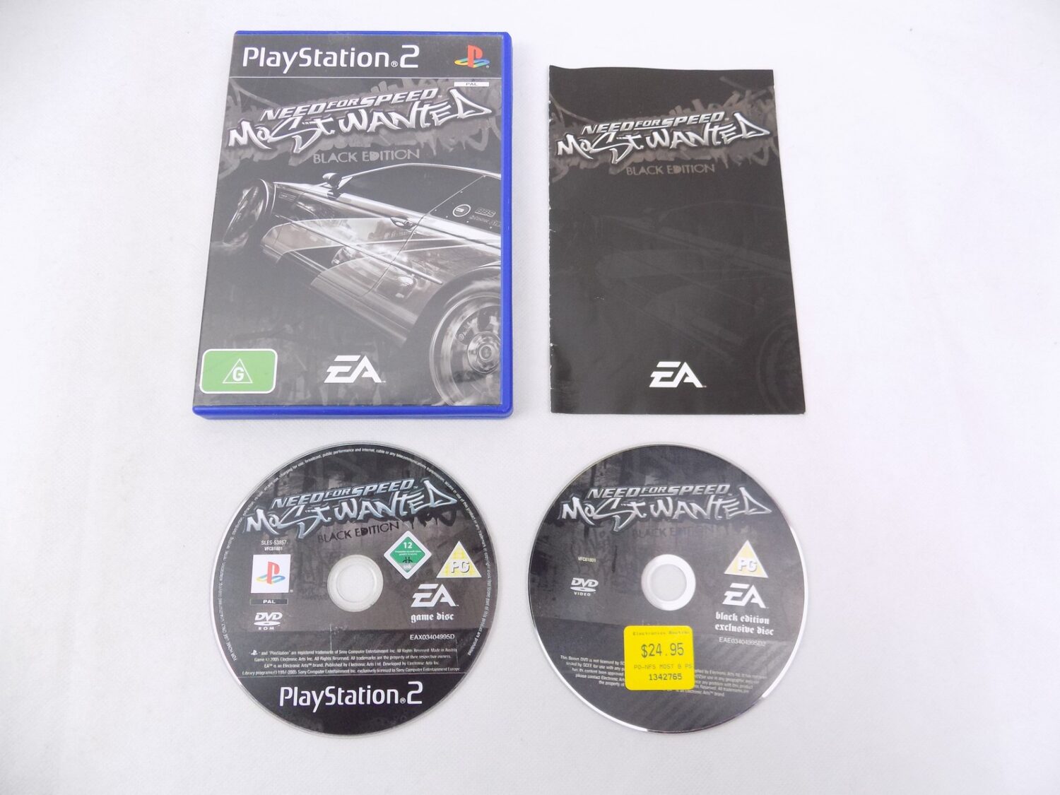 Mint Disc Playstation 2 Ps2 Need for Speed Most Wanted Black Edition - Inc  Manual Free Postage