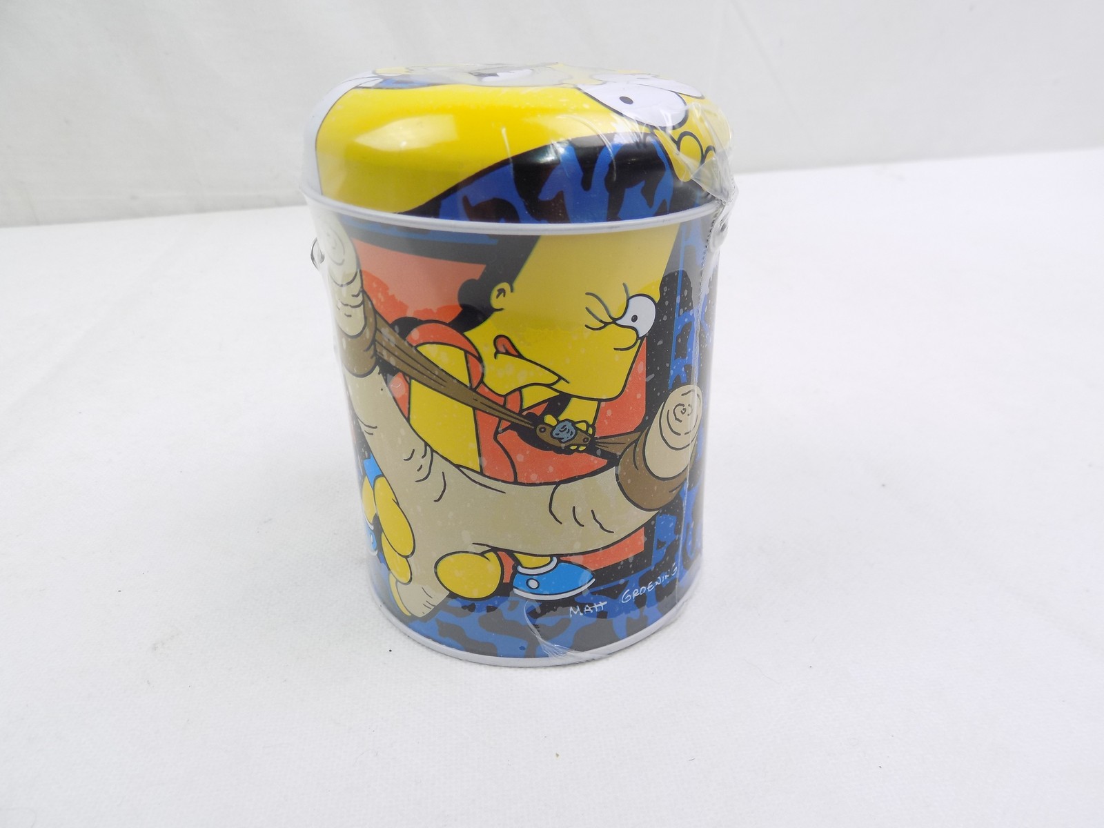 Brand New Sealed The Simpsons Bart And Homer Simpson Money Tin Box Starboard Games 5531