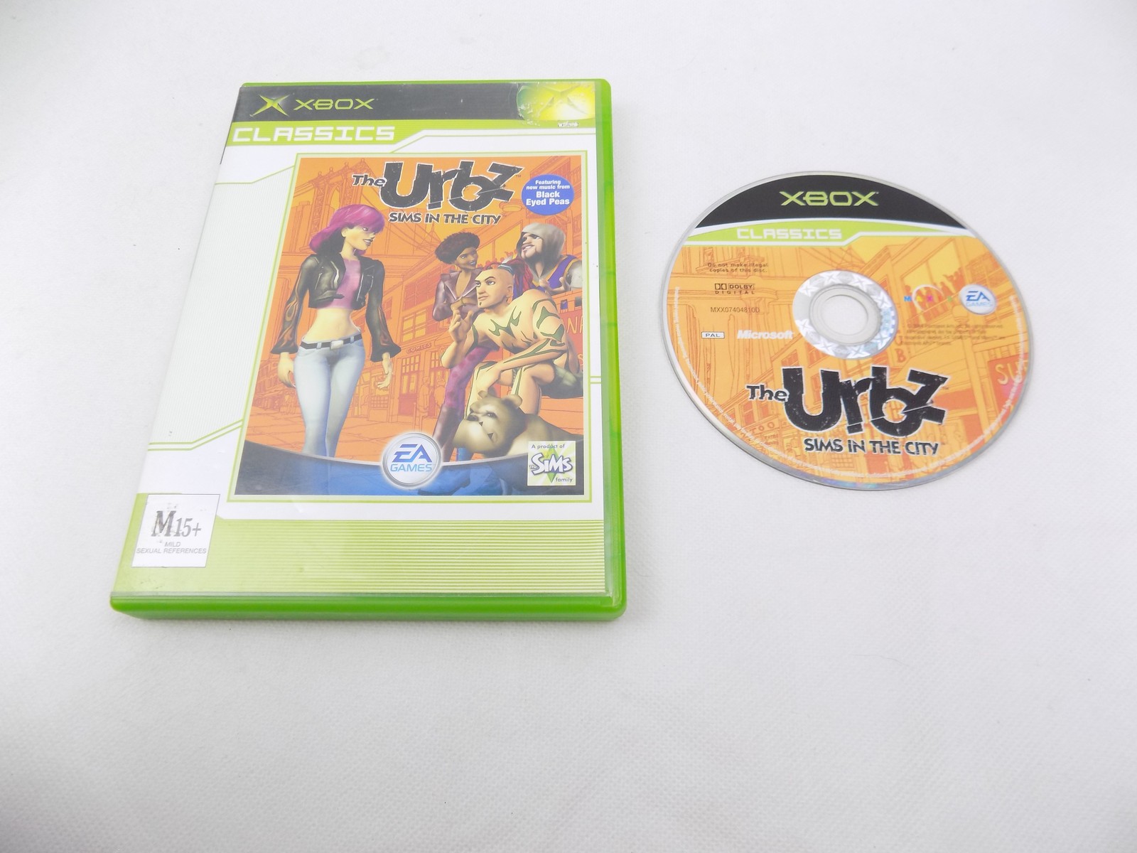 Mint Disc Xbox Original Classics The Urbz Sims In The City No Manual Free Postage Starboard