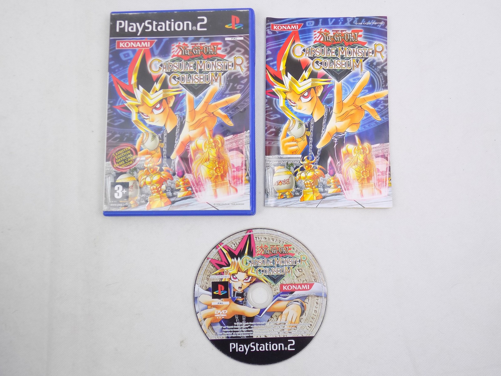 Yu-Gi-Oh Capsule Monster Coliseum Sony Playstation 2 Game