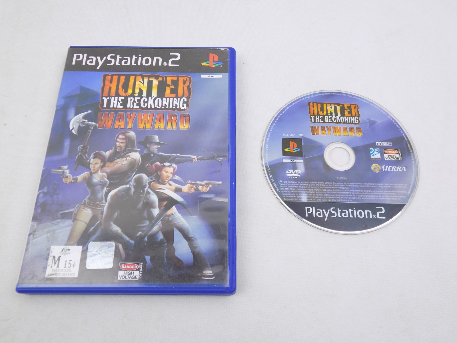 Mint Disc Playstation 2 Ps2 Hunter the Reckoning Wayward – No Manual Free  Postage - Starboard Games