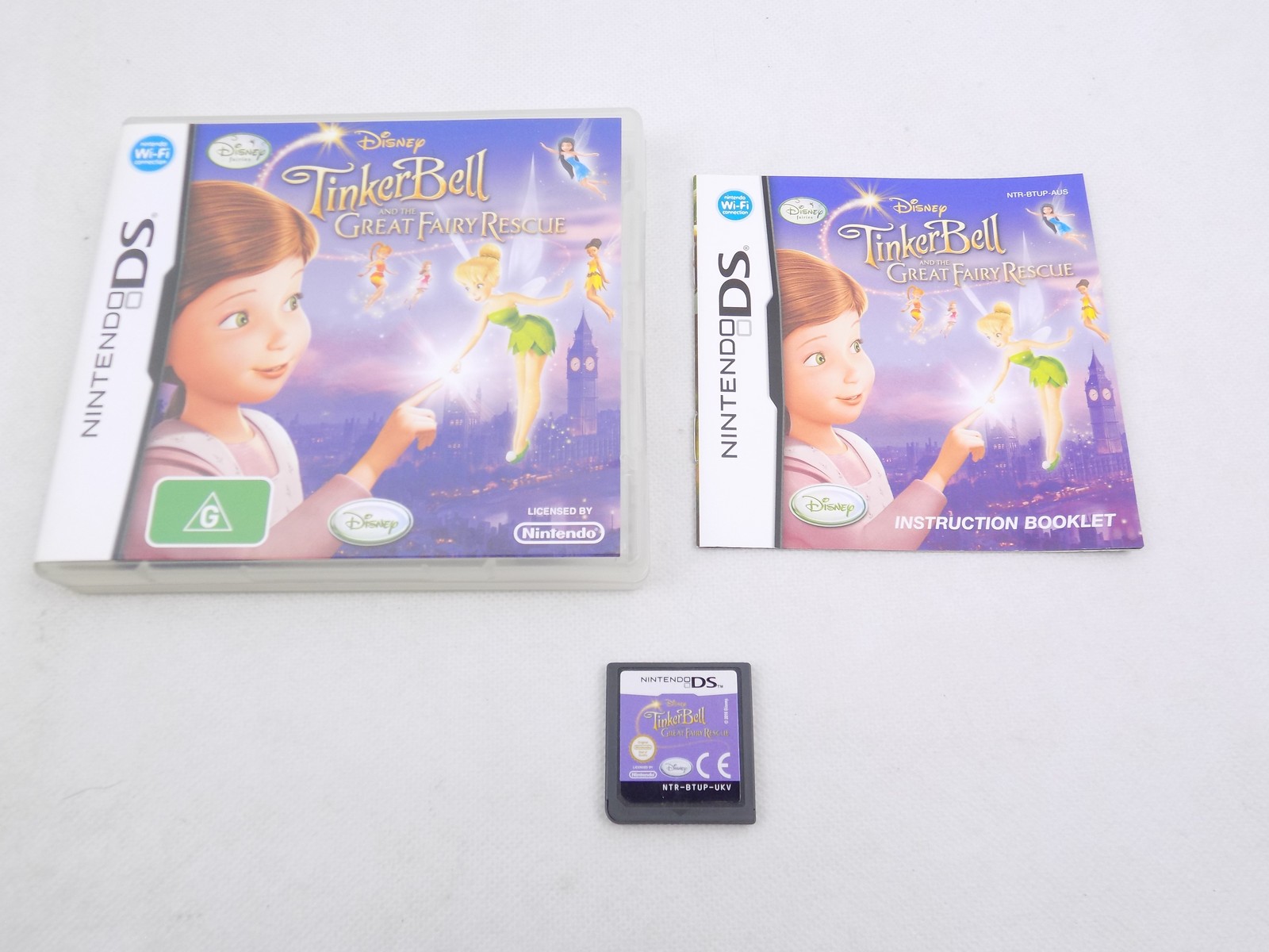 Like New Nintendo DS / 2DS / 3DS TinkerBell Great Fairy Rescue - Inc ...