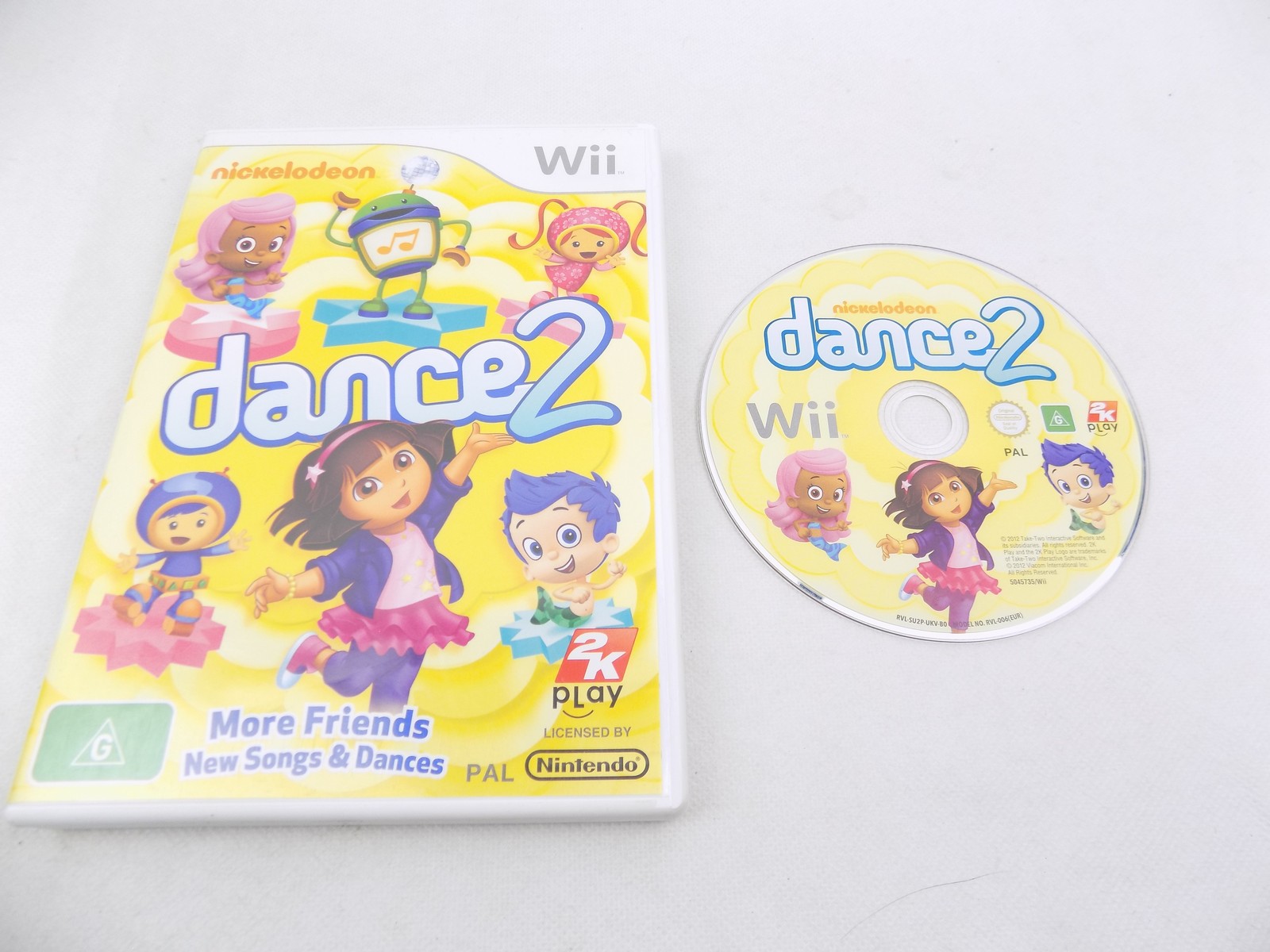 Mint Disc Nintendo Wii Nickelodeon Dance 2 II – No Manual Wii U Comp. Free  Postage - Starboard Games