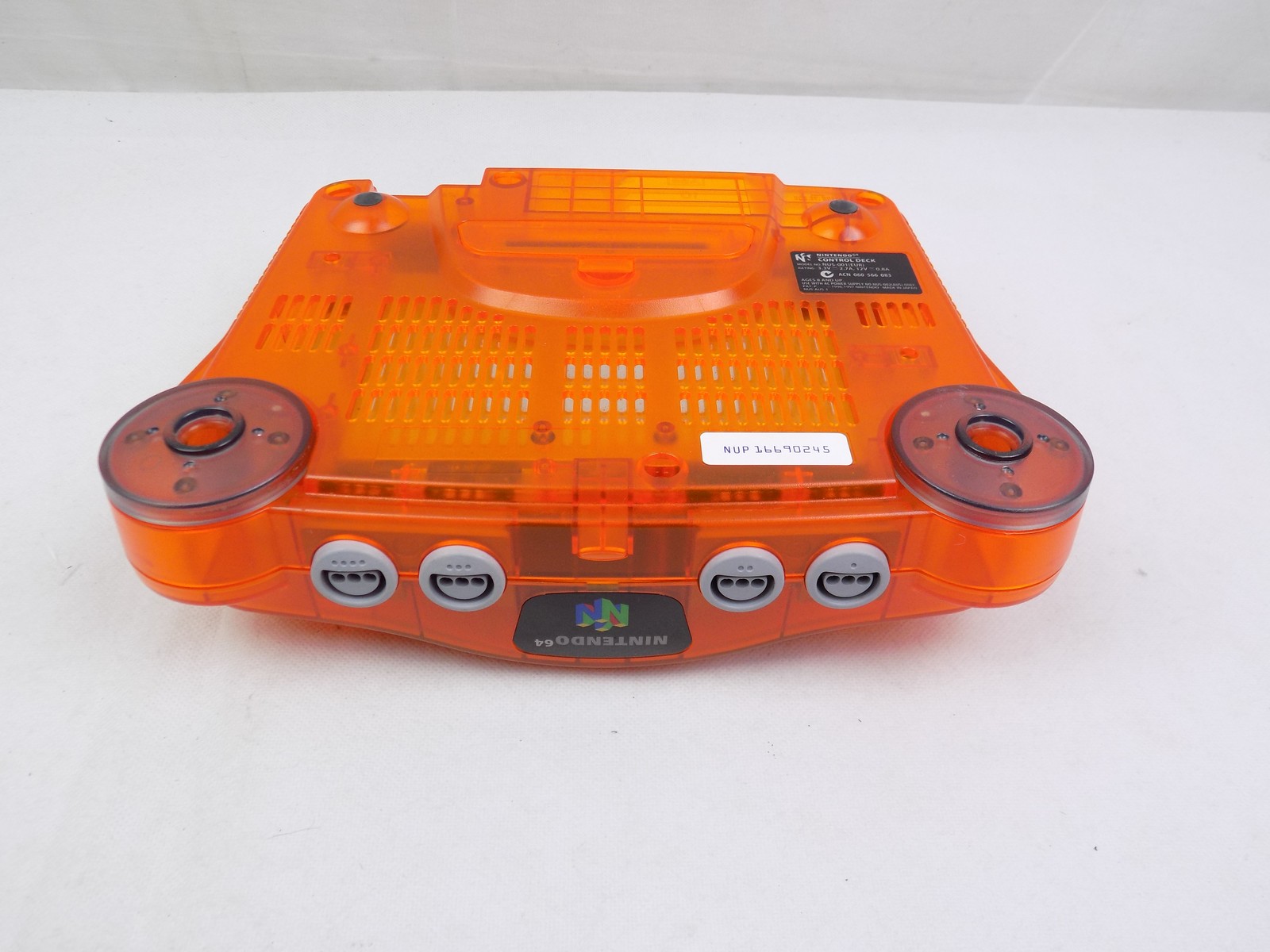 N64 funtastic authentic orange