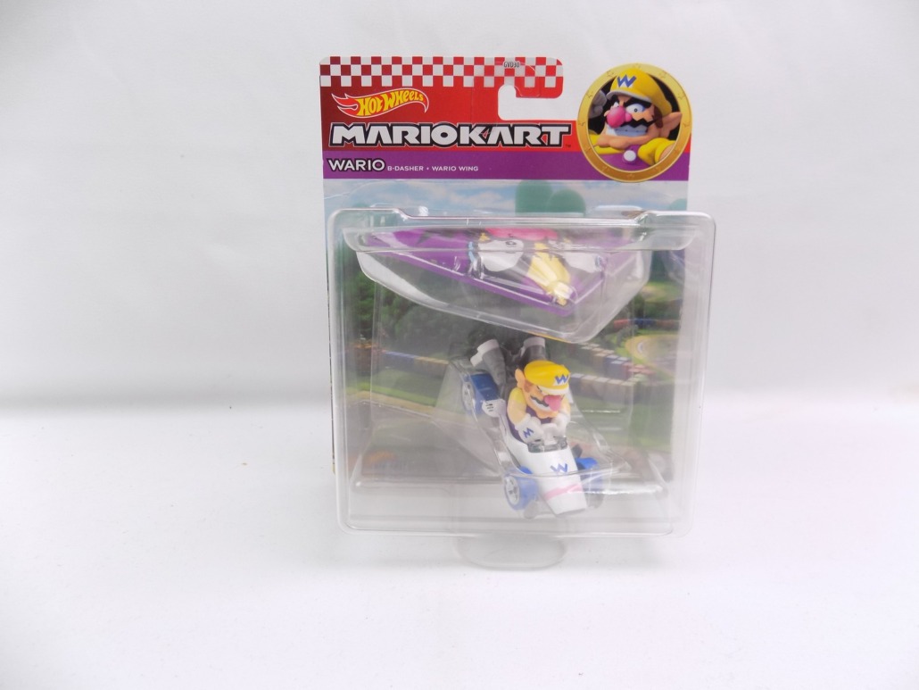 Brand New Sealed Hot Wheels Car Wario B-Dasher + Warior Wing ...