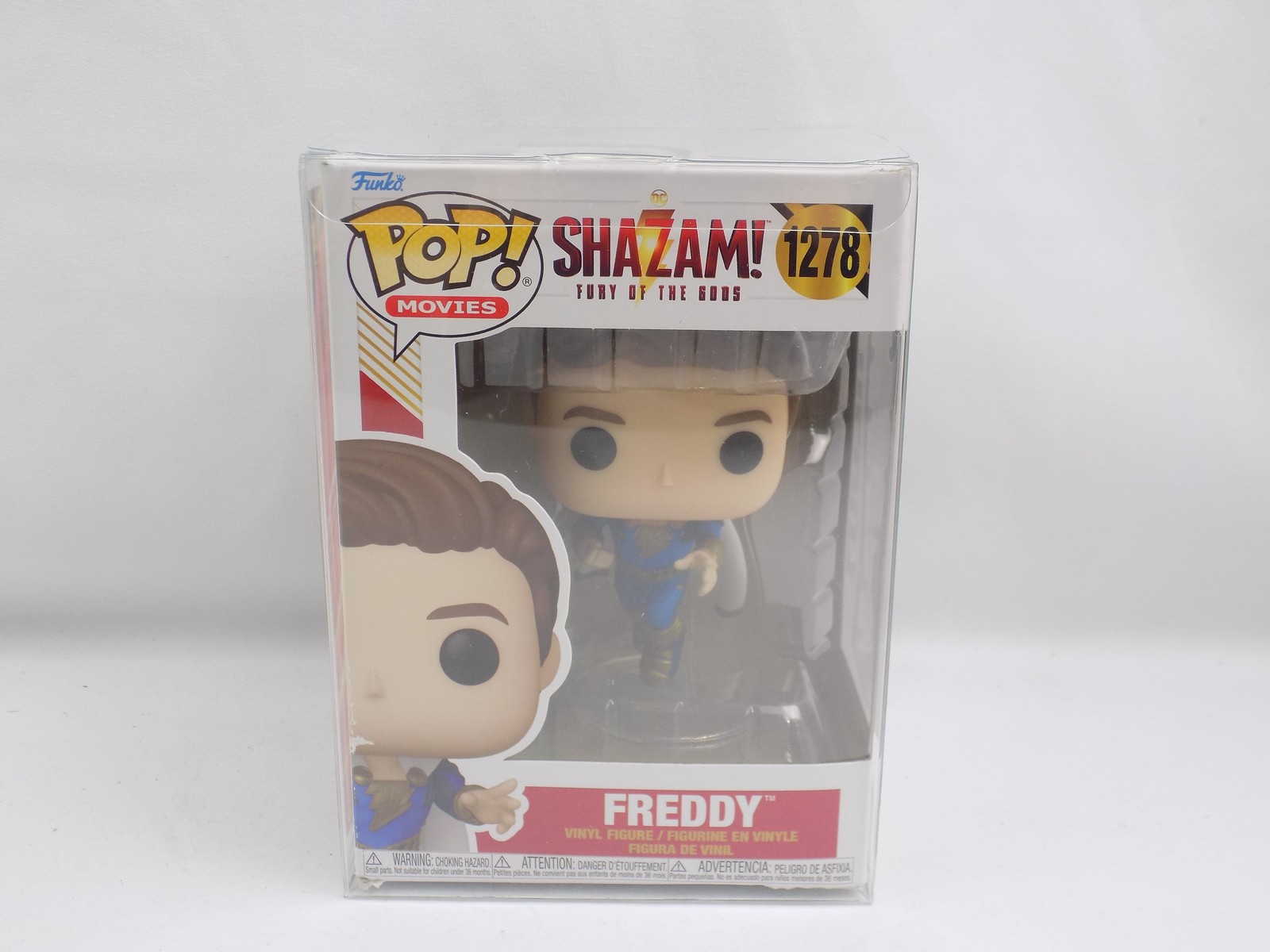 Brand New Shazam Fury of the Gods Freddy 1278 Pop Figure - Starboard Games