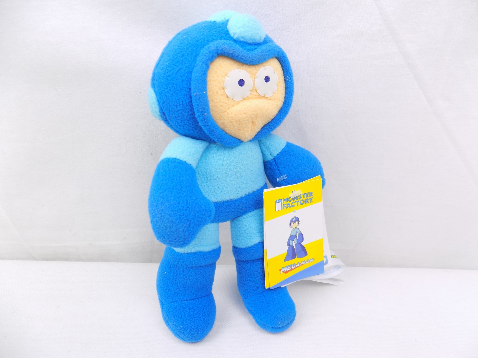 Brand New Monster Factory Mega Man Plush Toy with Tag - Starboard Games