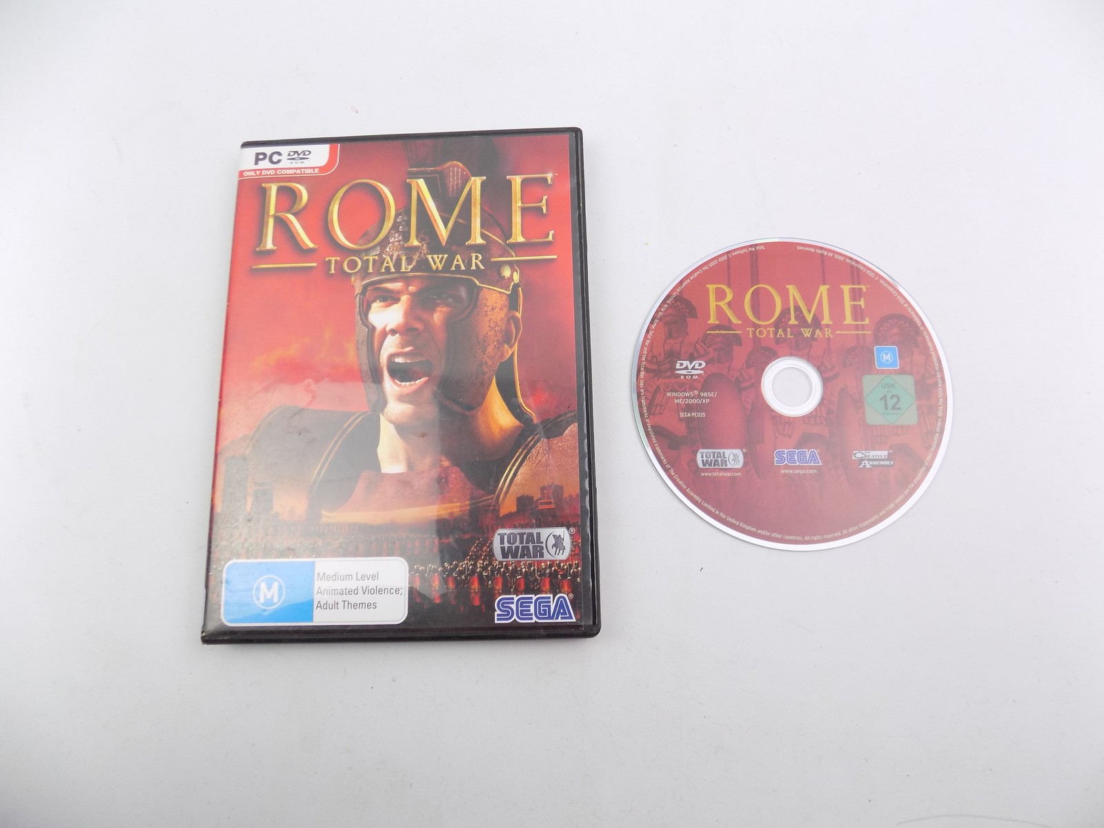 Mint Disc PC Rome Total War Free Postage - Starboard Games