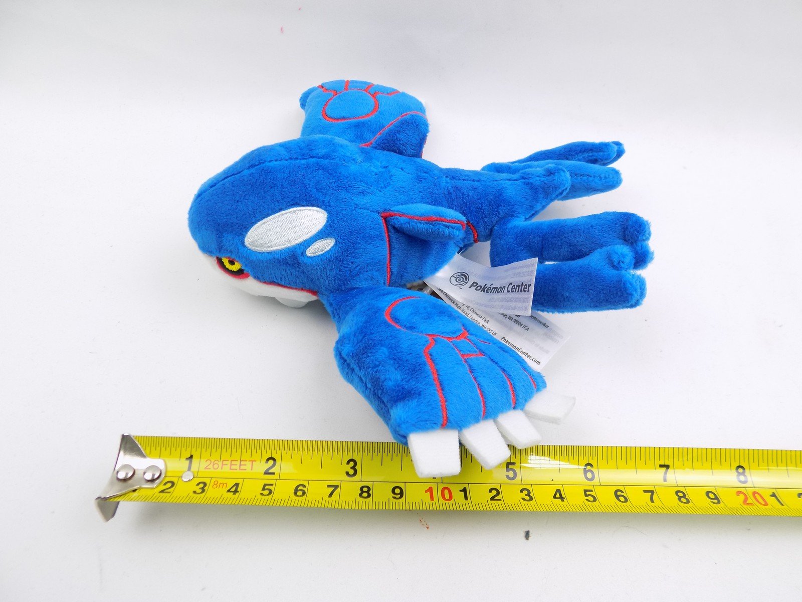 Brand New Pokemon Center Kyogre Pokemon Fit Plush Toy 15cm With Tag