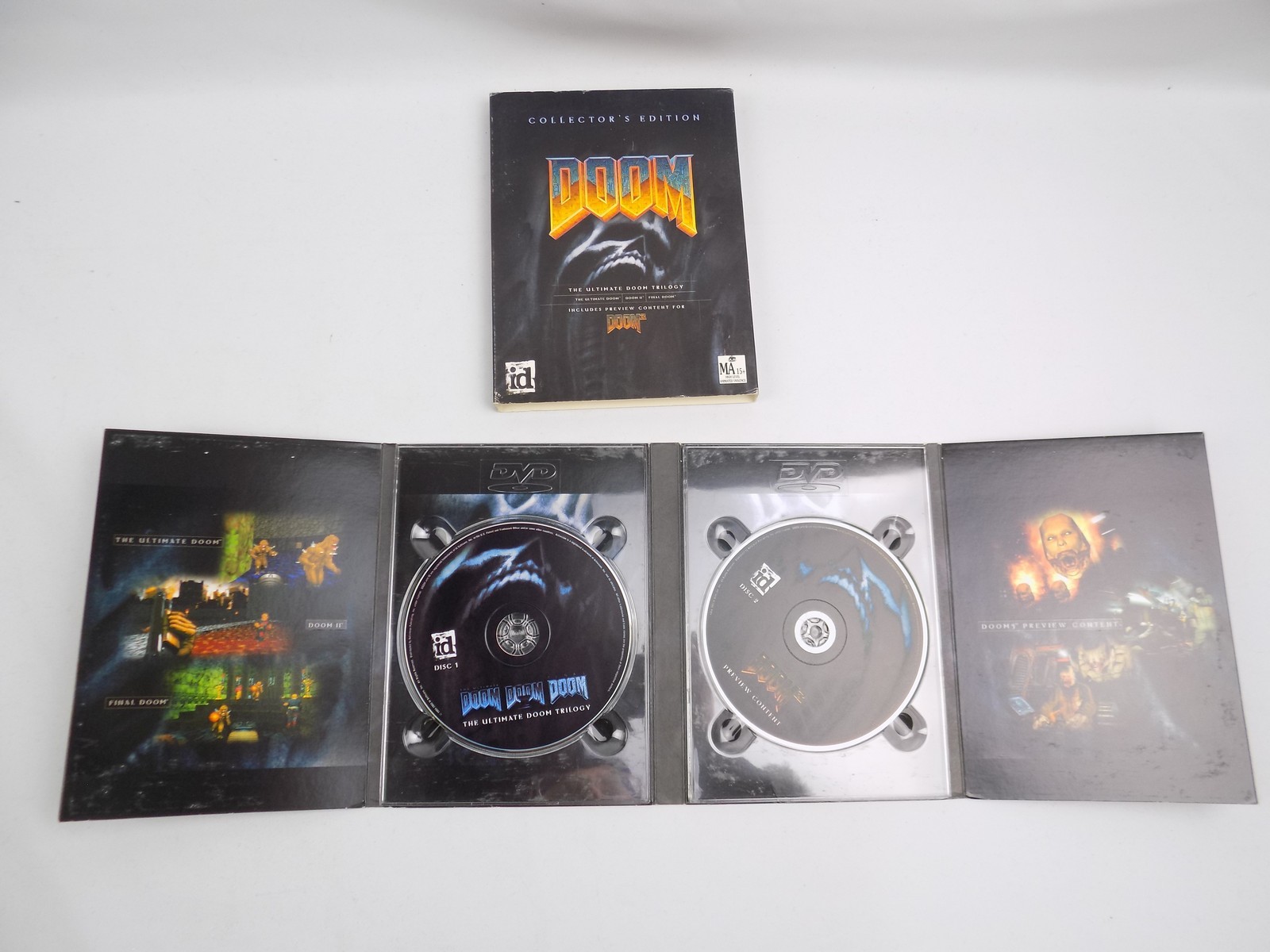 Mint Disc PC Doom Collectors Edition The Ultimate Doom Trilogy Free ...