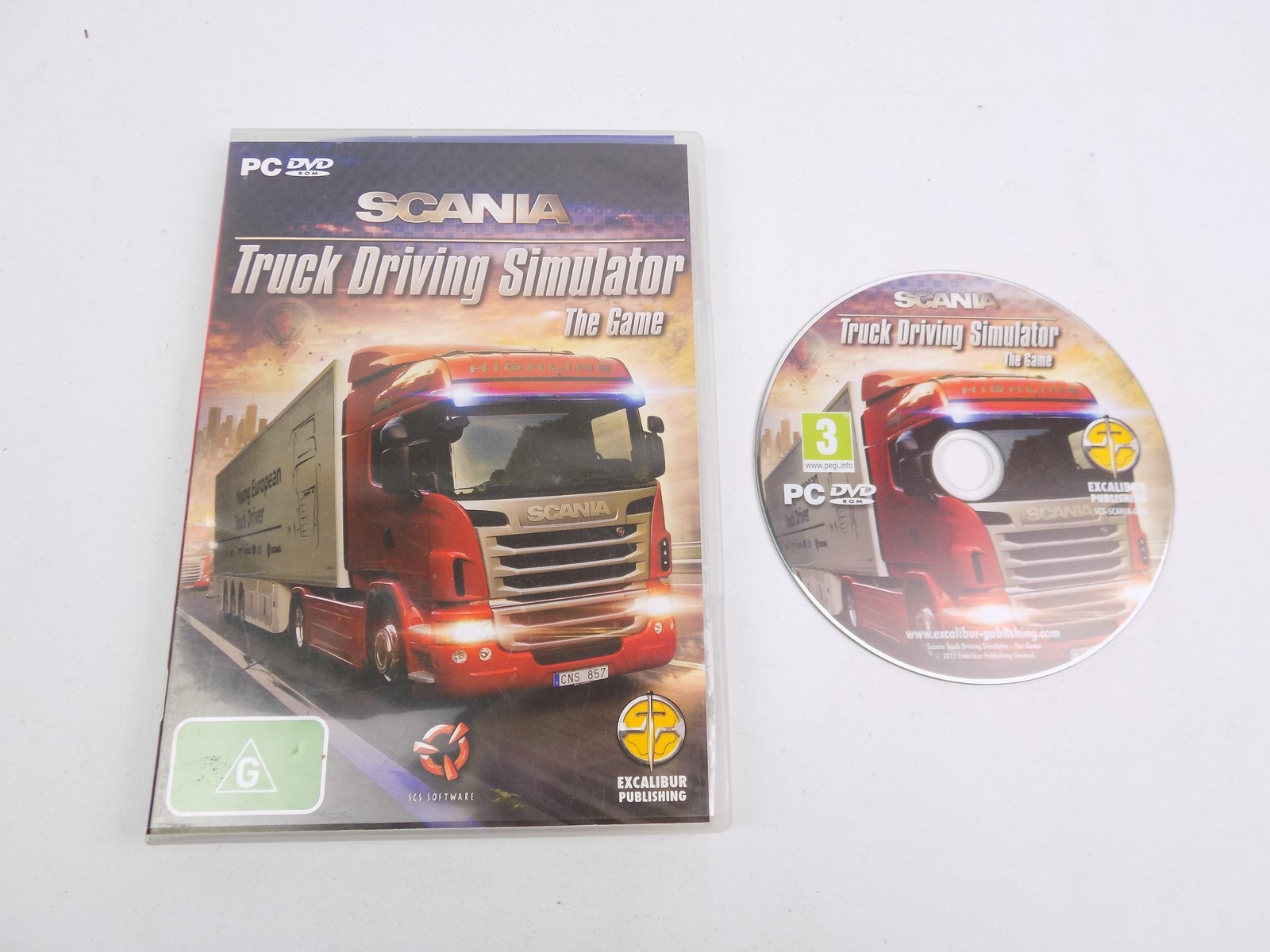 Mint Disc PC Scania Truck Driving Simulator The Game Free Postage