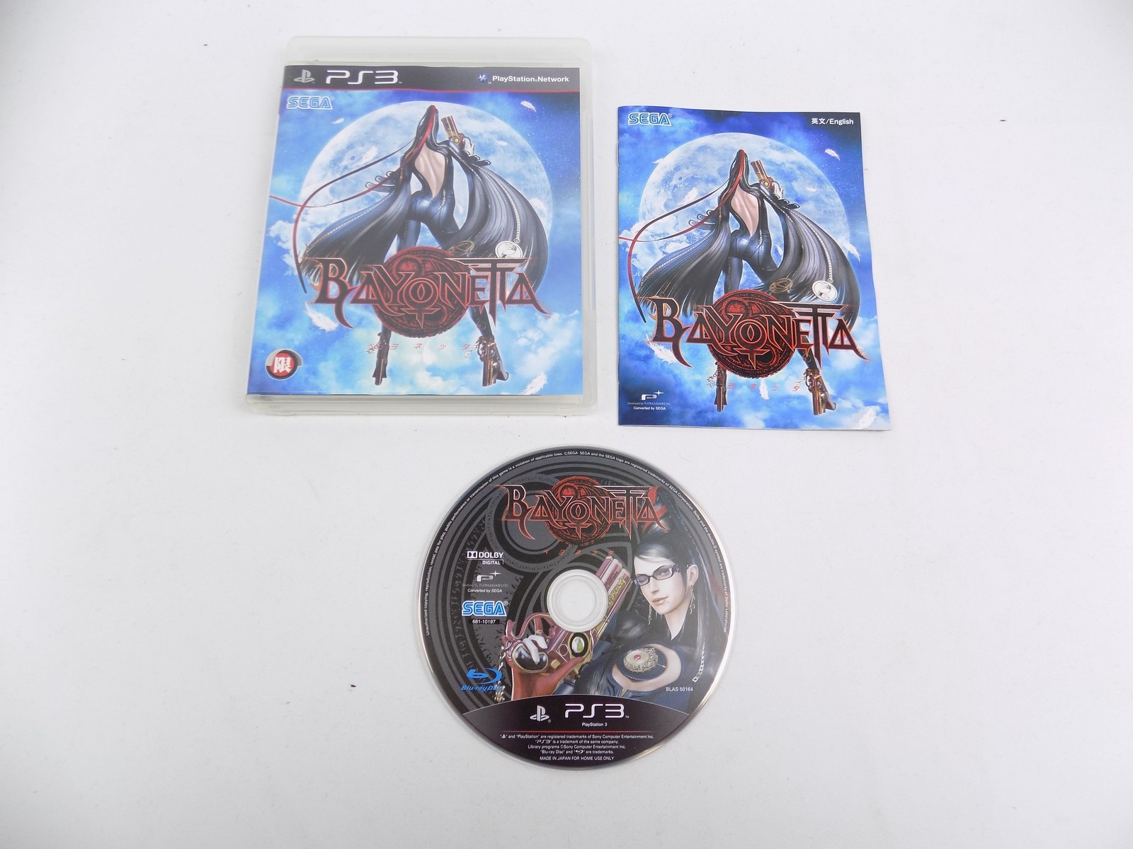 Bayonetta Sony PlayStation 3 PS3 Game Complete With Manual