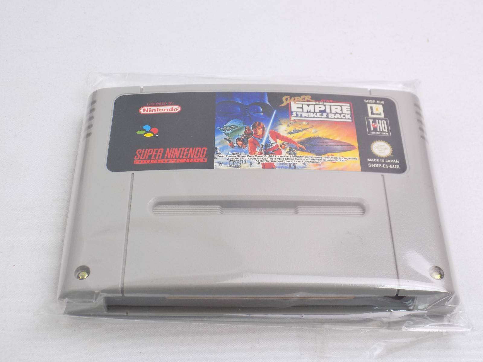 Super Nintendo SNES Star Wars The Empire Strikes Back – PAL – Grade A ...