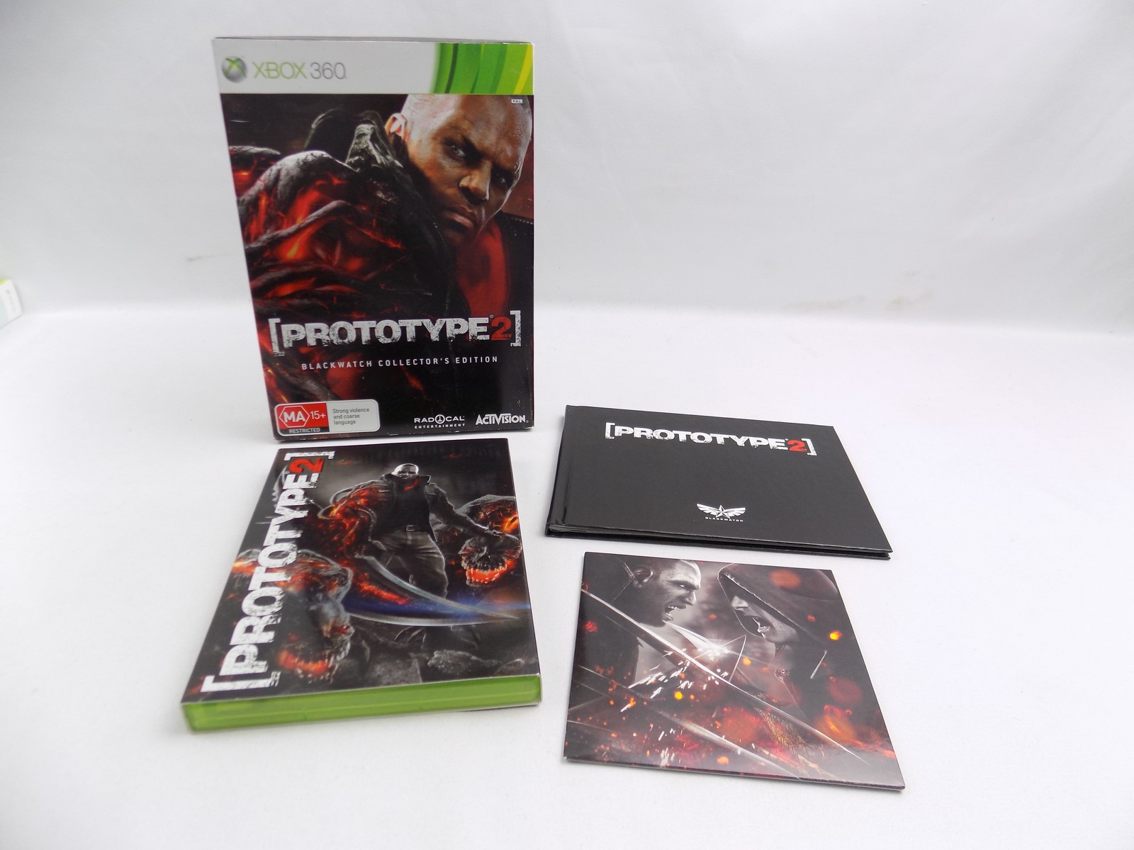 Mint Disc Xbox 360 Prototype 2 Blackwatch Collector's Edition - Inc ...