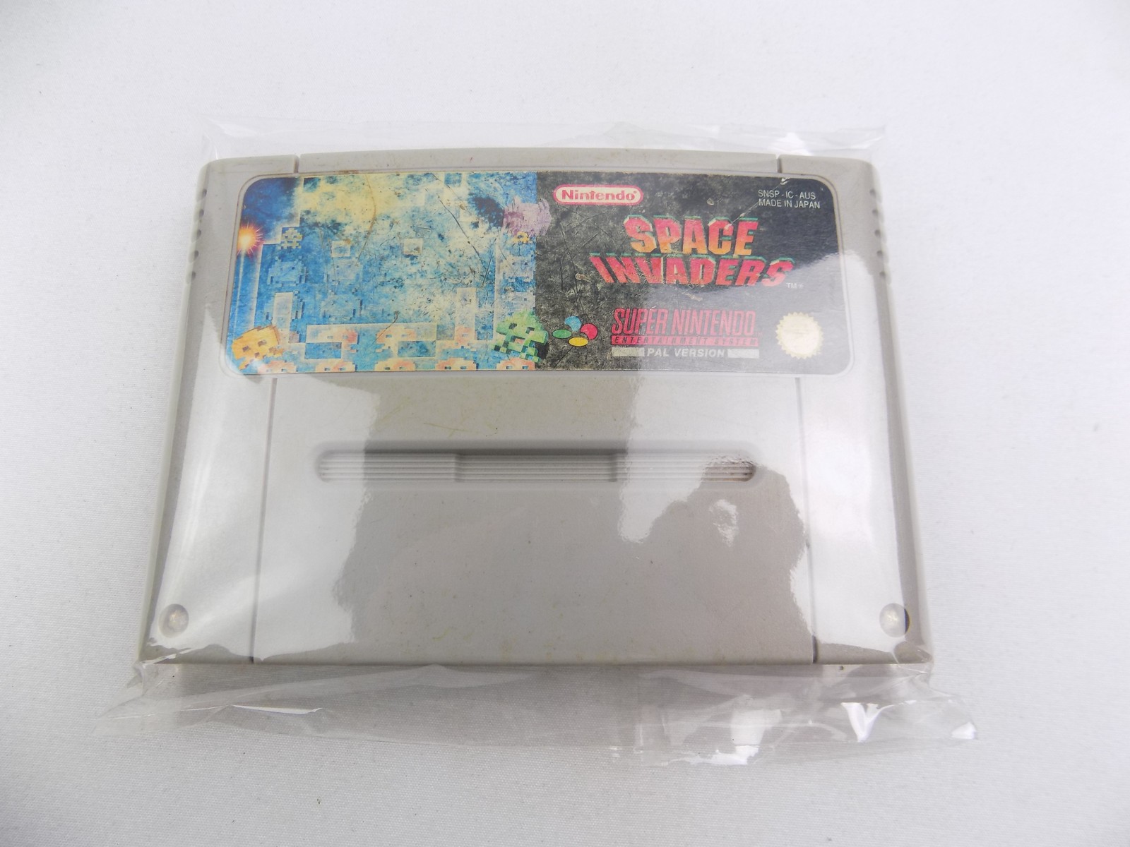 SNES Super Nintendo Space Invaders – PAL – Grade B - Starboard Games