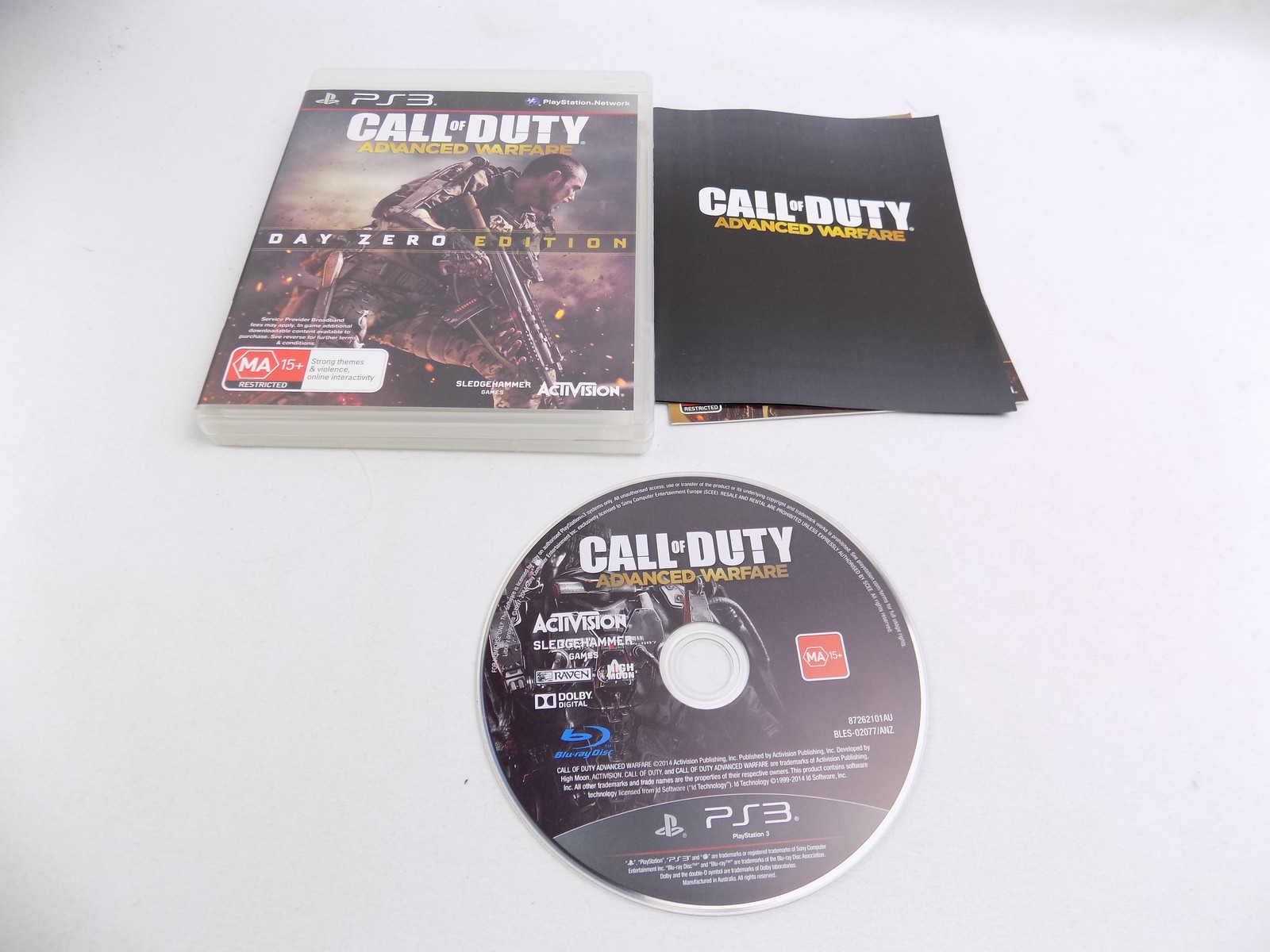 Call of Duty Advanced Warfare Day Zero Edition Playstation 3 Game