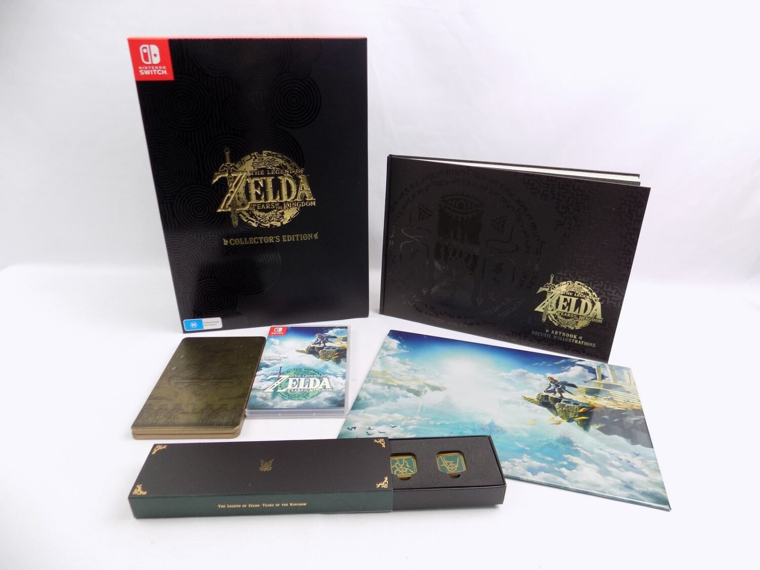 Nintendo Switch LOZ Zelda Tears of the Kingdom Collectors Edition TOTK