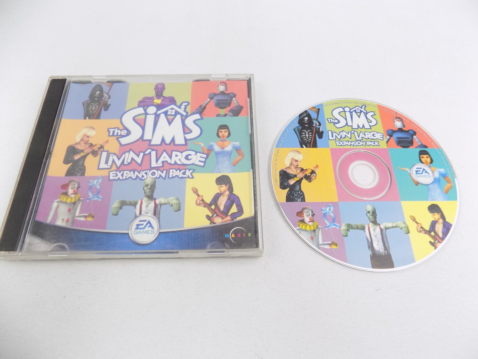 Mint Disc PC The Sims Livin Large Expansion Pack Free Postage   DSCN0655 1 