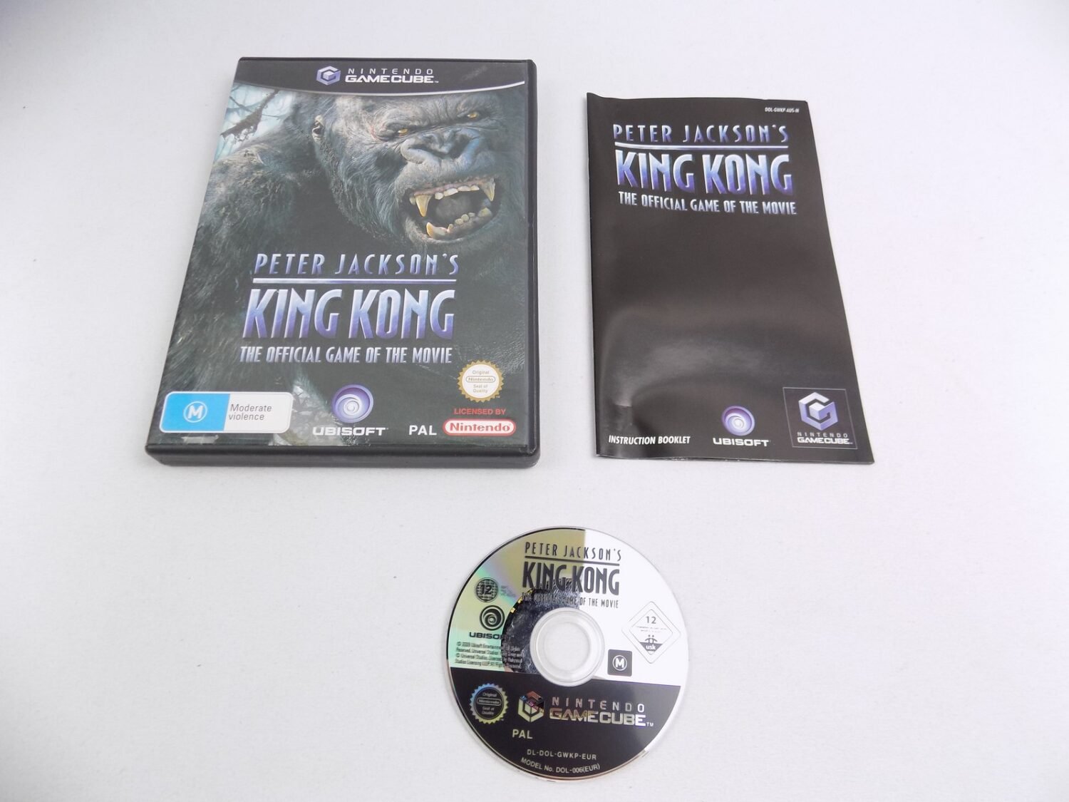 Mint Disc Nintendo Gamecube Peter Jackson's King Kong - Inc Manual