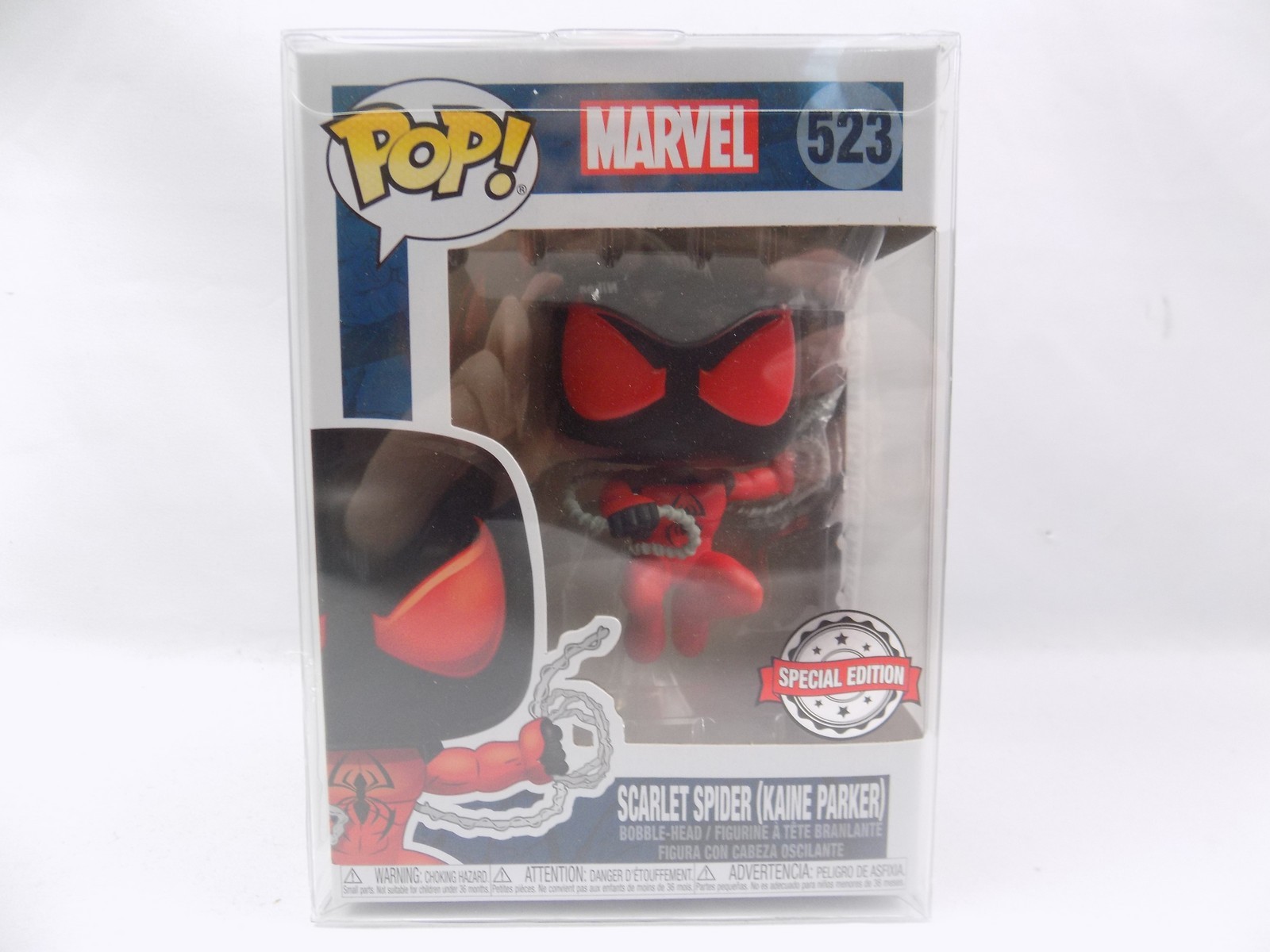 Brand New Funko Scarlet Spider (Kaine Parker) 523 Marvel Pop Figure ...