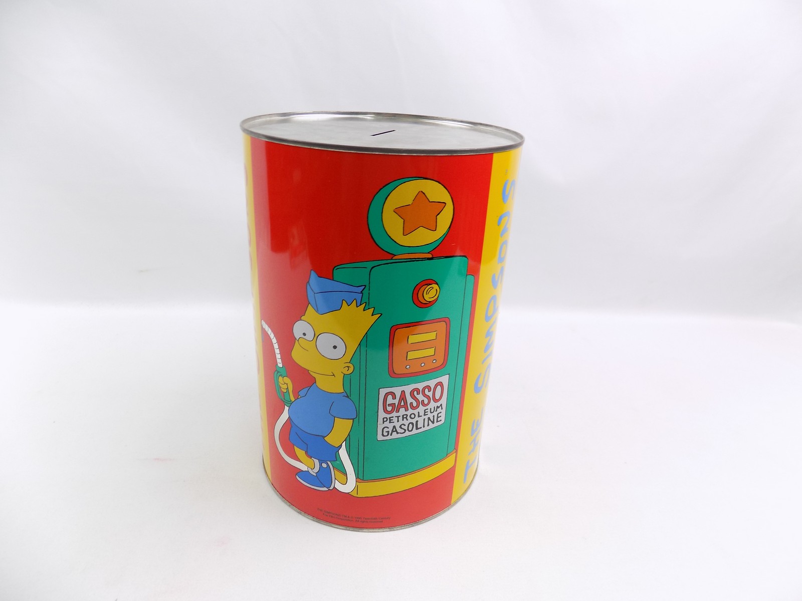 Like New The Simpsons Metal Money Tin Starboard Games 0807