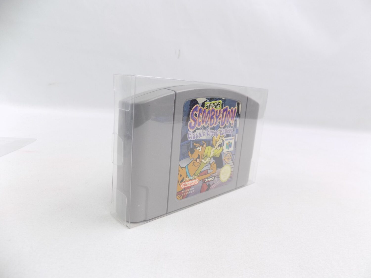 Clear Nintendo 64 N64 Cartridge Protector Sleeve - Starboard Games