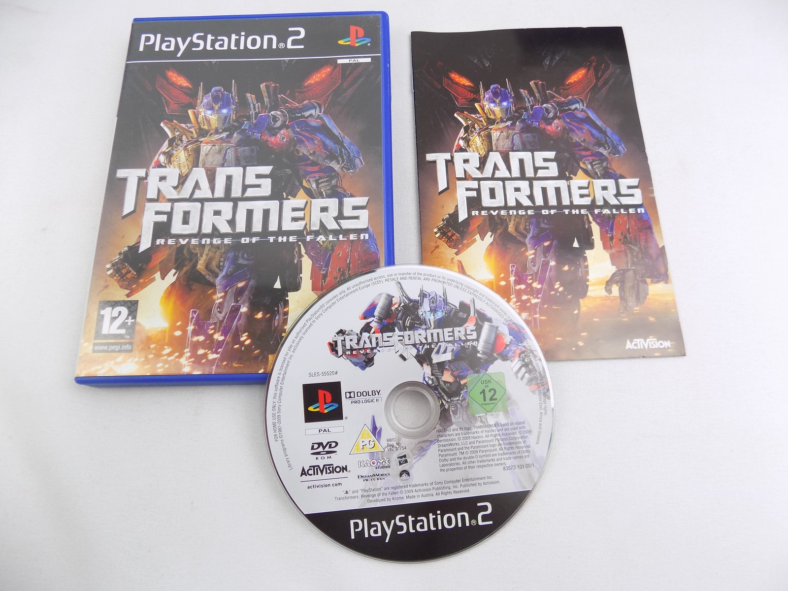 Mint Disc Playstation 2 Ps2 Transformers Revenge Of The Fallen – Inc Manual  Free Postage - Starboard Games