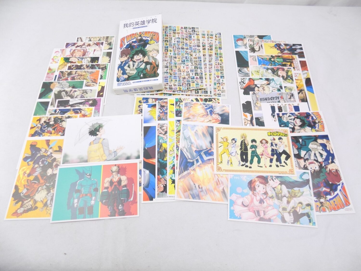 Boxed My Hero Academia Share Post Card Collection