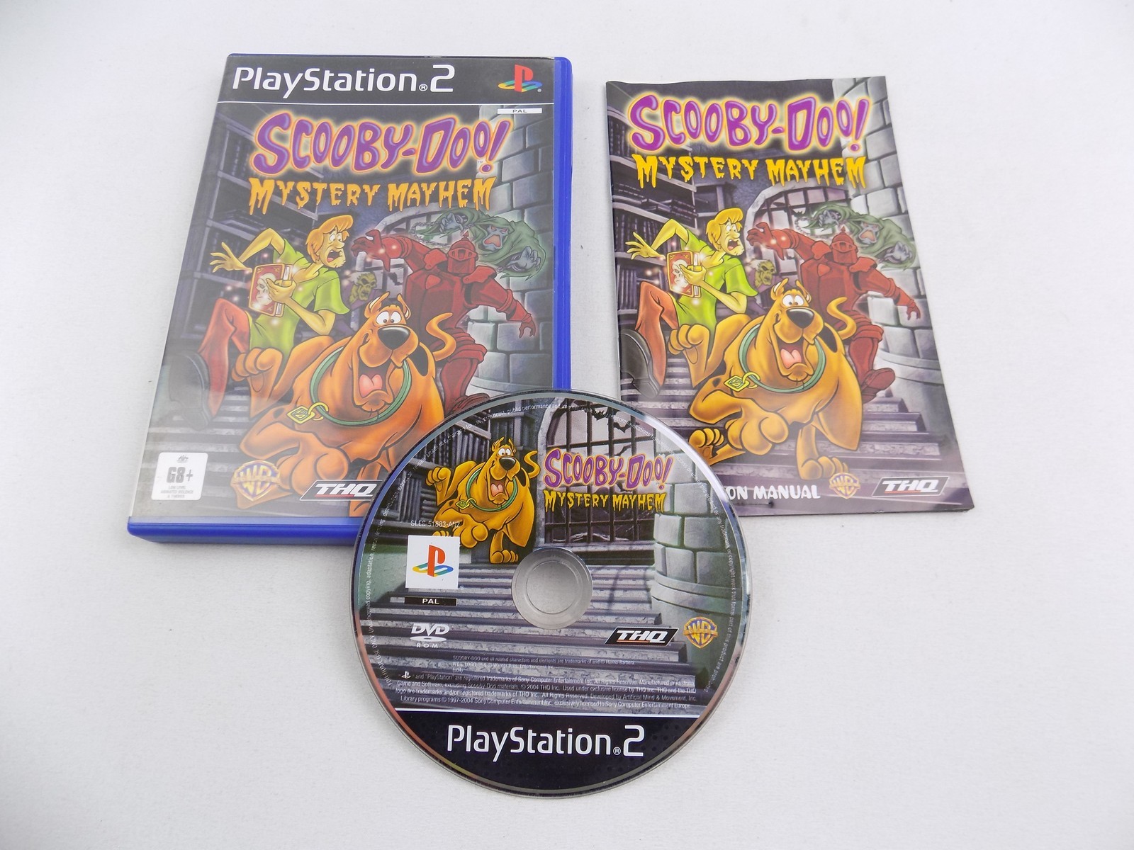 Mint Disc Playstation 2 Ps2 Scooby Doo Mystery Mayhem Inc Manual Free Postage Starboard Games 7111