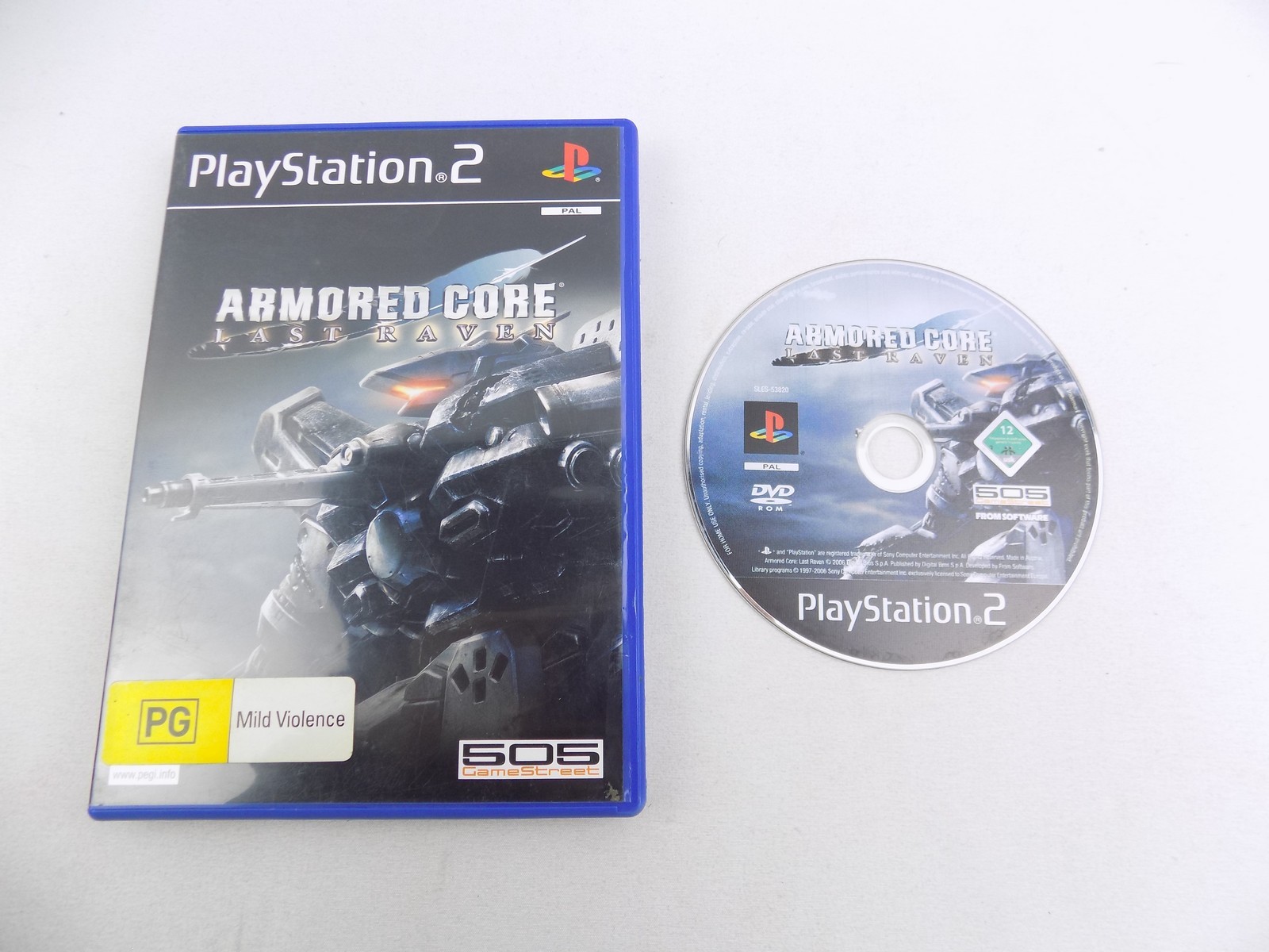 ARMORED CORE LAST RAVEN PS2 FROM SOFTWARE Sony PlayStation 2