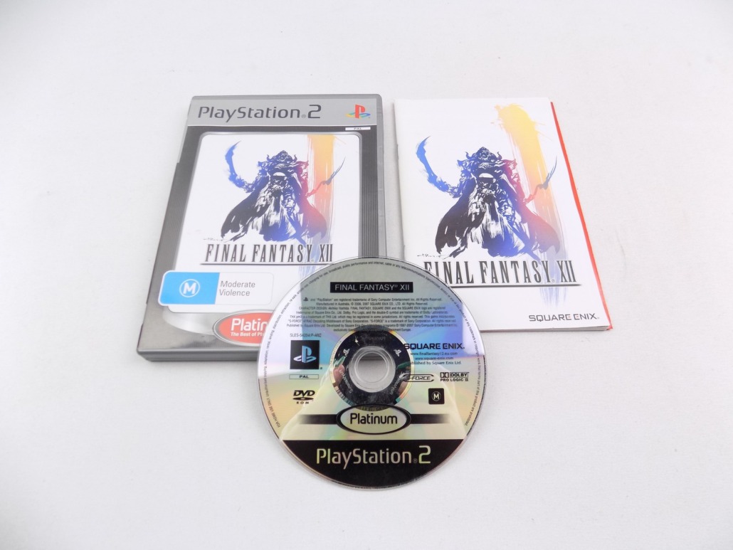 Mint Disc Playstation 2 Ps2 Platinum Final Fantasy XII – Inc Manual ...