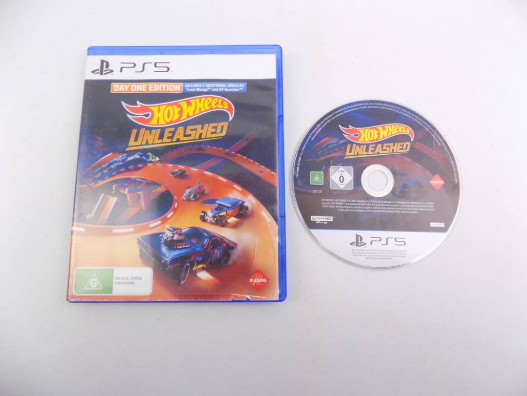 Mint Disc Playstation 5 Ps5 Hot Wheels Unleashed Free Postage Starboard Games