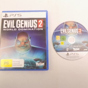 Mint Disc Playstation 5 Ps5 Evil Genius 2 World Domination