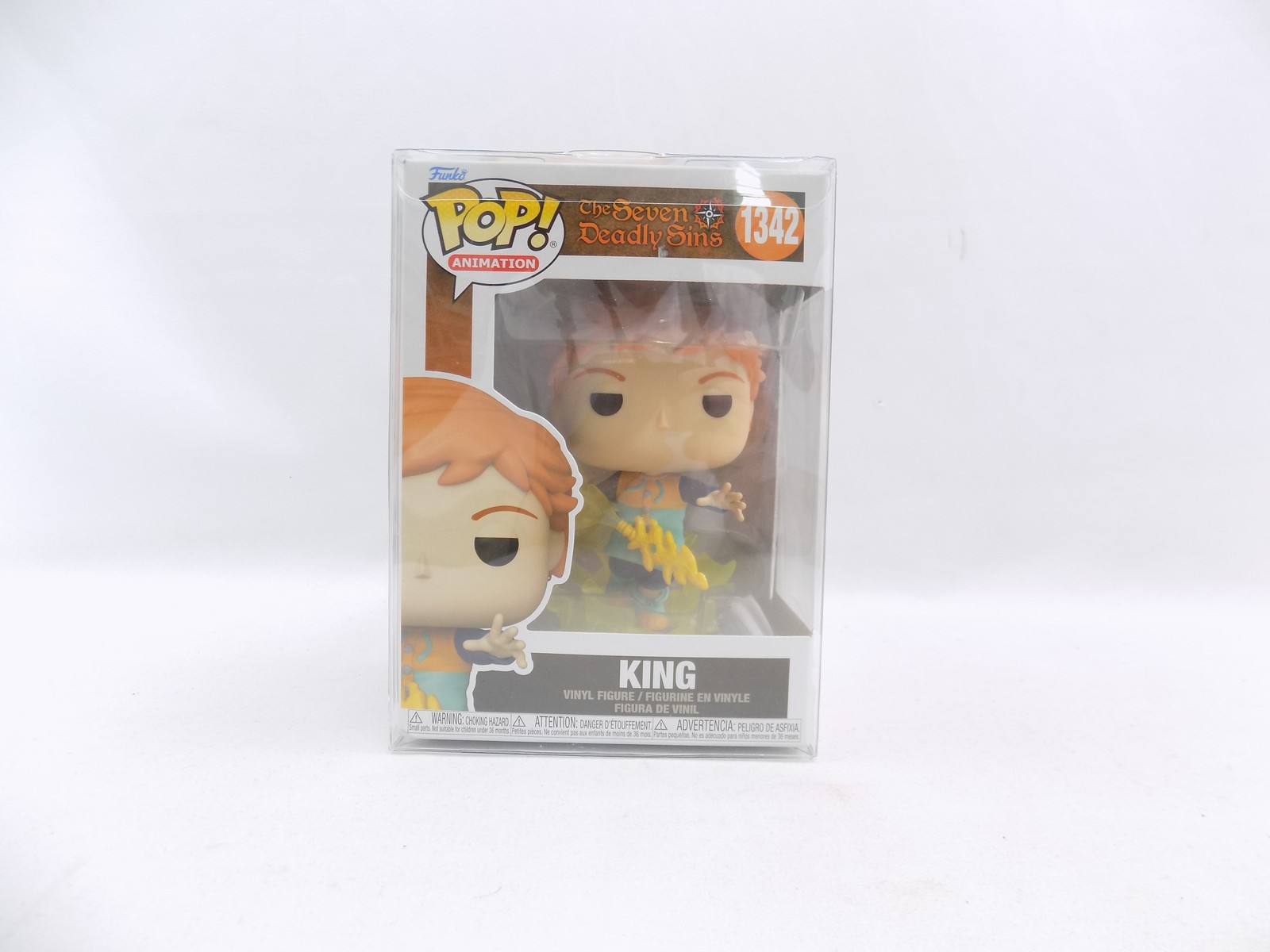 Brand New Funko The Seven Deadly Sins King 1342 Pop Figure - Starboard ...