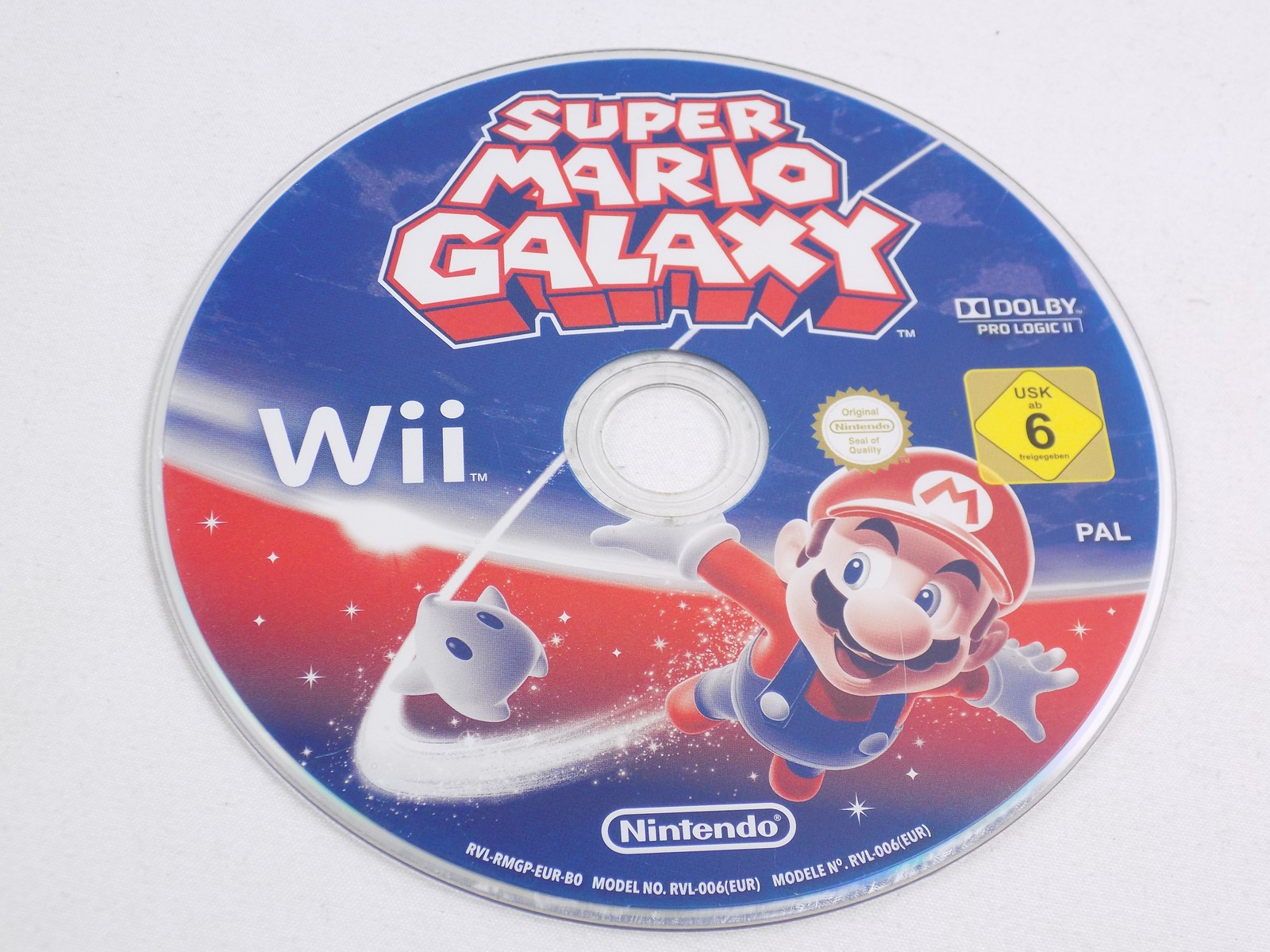 Mint Disc Only Nintendo Wii Super Mario Galaxy Wii U Comp. Free Postage ...