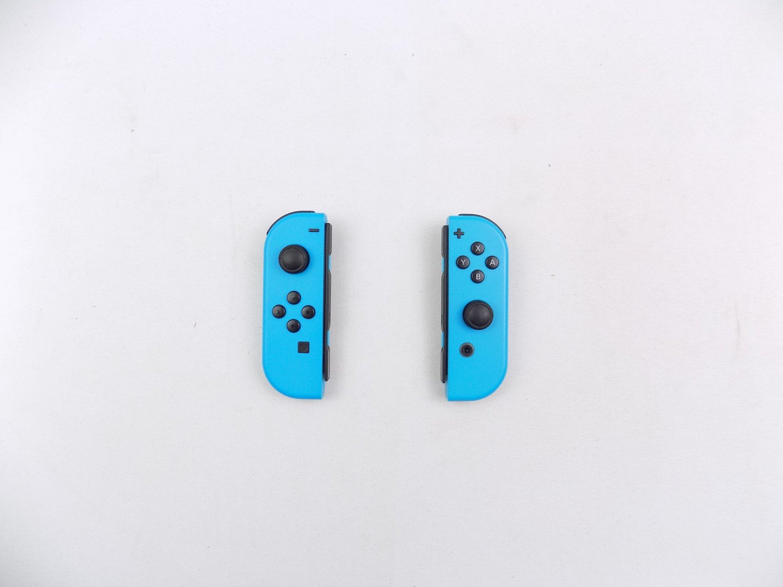 Nintendo Switch 2x Blue Controllers Left & Right Joycons