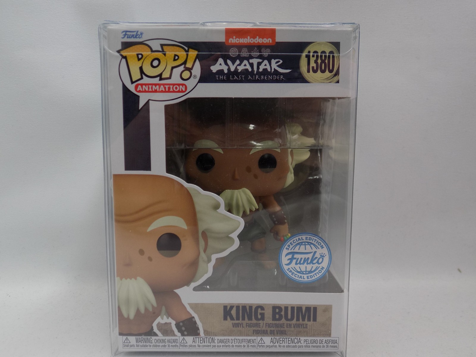 Avatar The Last Airbender King Bumi Pop! Vinyl Figure