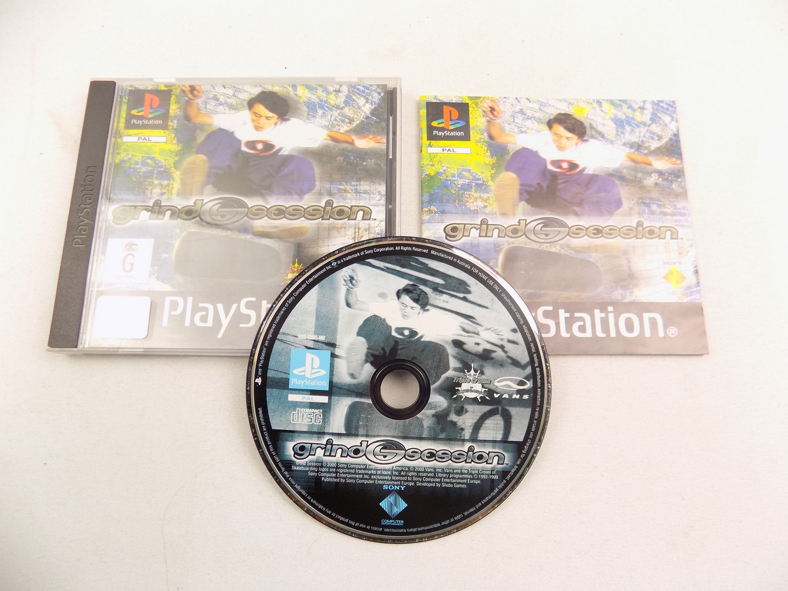 Mint Disc Playstation 1 Ps1 Grind Session – Inc Manual – Free Postage ...